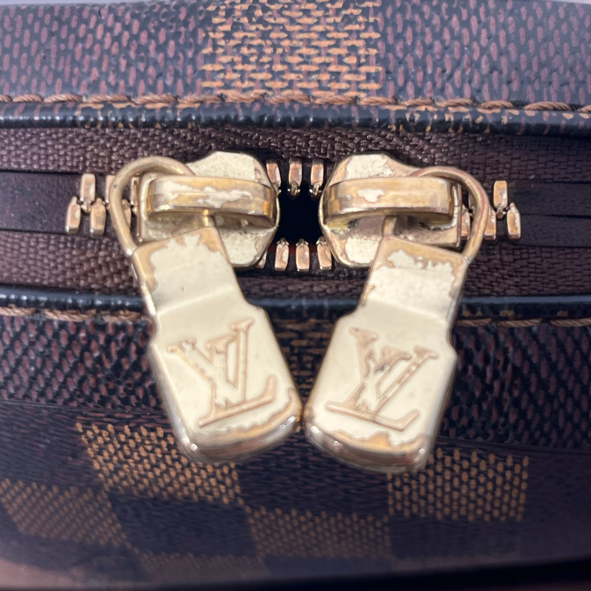 LOUIS VUITTON/Cross Body Bag/Monogram/Leather/BRW/IPANEMA GM SHOULDER/CROSS view 3