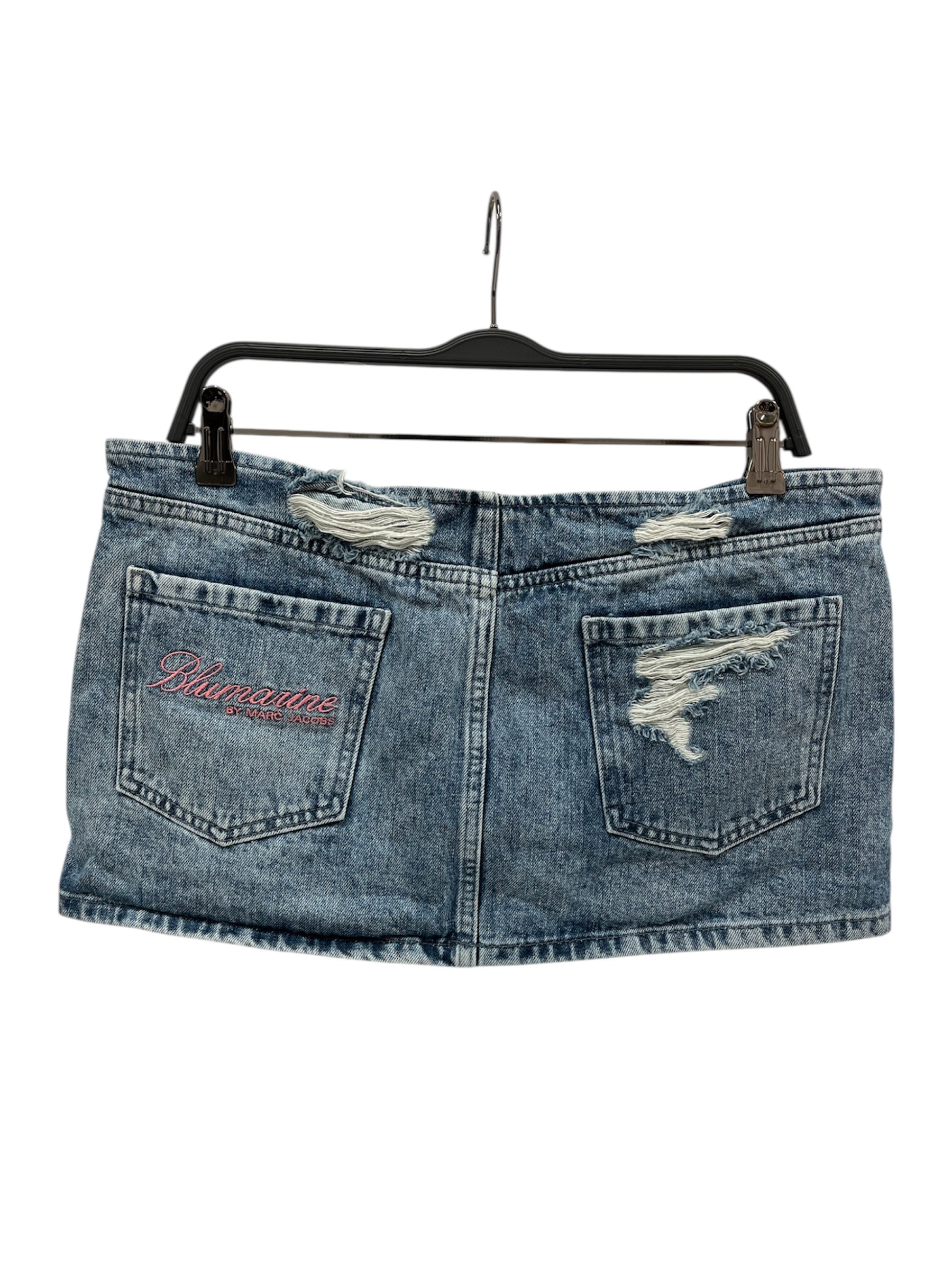 Heaven By Marc Jacobs/BLUMARINE/Skirt/L/Denim/BLU/STUDDED view 2