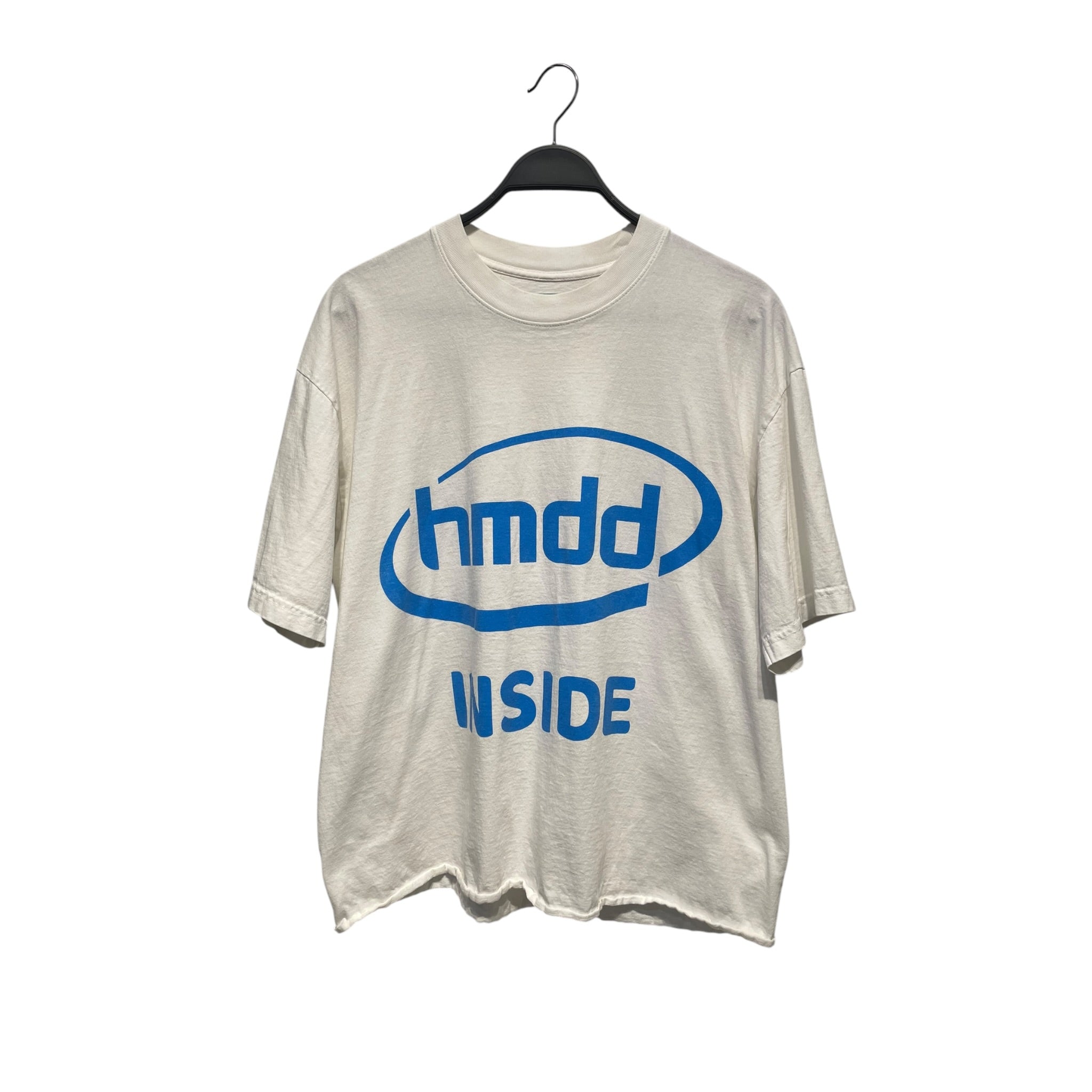 HAPPY MEMORIES DONT DIE/T-Shirt/L/Cotton/WHT/"POWERED BY CHIM" view 1