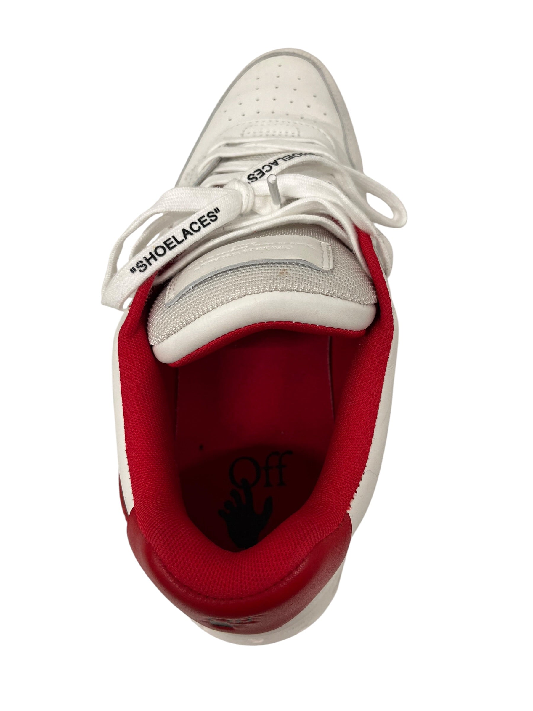 OFF-WHITE/Low-Sneakers/EU 46/Leather/WHT/U-Tip/OUT OF OFFICE SNEAKERS view 3