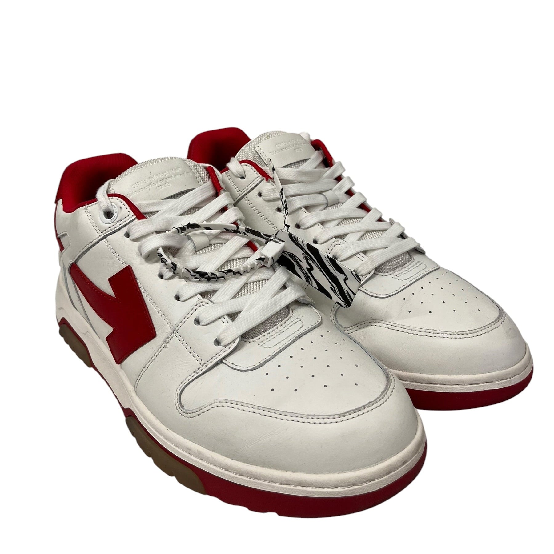OFF-WHITE/Low-Sneakers/EU 46/Leather/WHT/U-Tip/OUT OF OFFICE SNEAKERS view 1