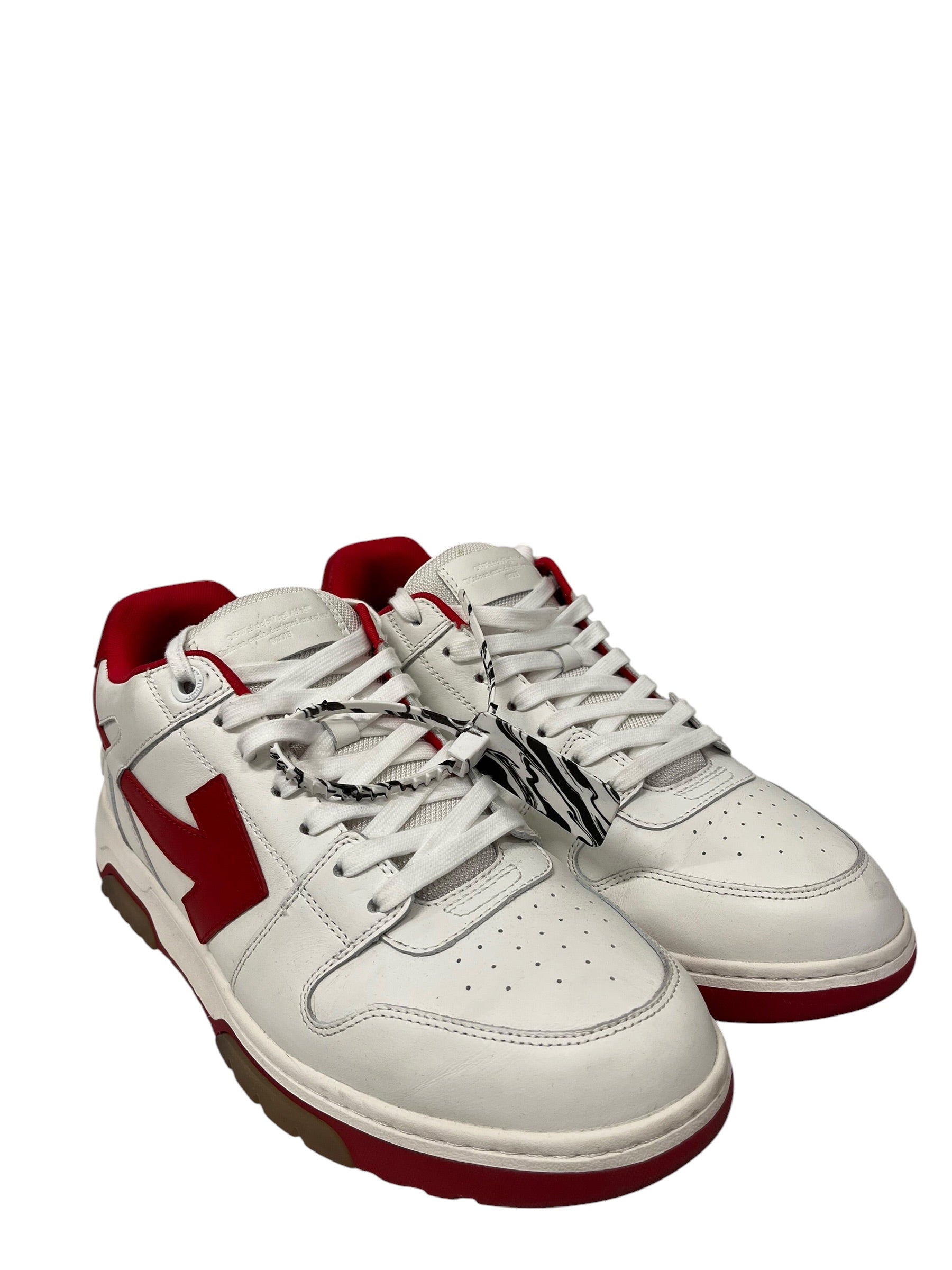 OFF-WHITE/Low-Sneakers/EU 46/Leather/WHT/U-Tip/OUT OF OFFICE SNEAKERS view 1