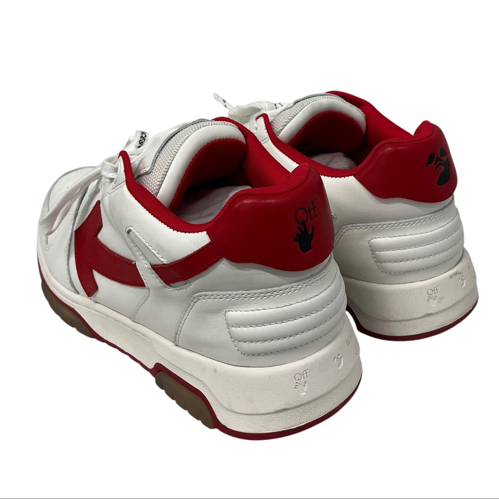 OFF-WHITE/Low-Sneakers/EU 46/Leather/WHT/U-Tip/OUT OF OFFICE SNEAKERS view 2