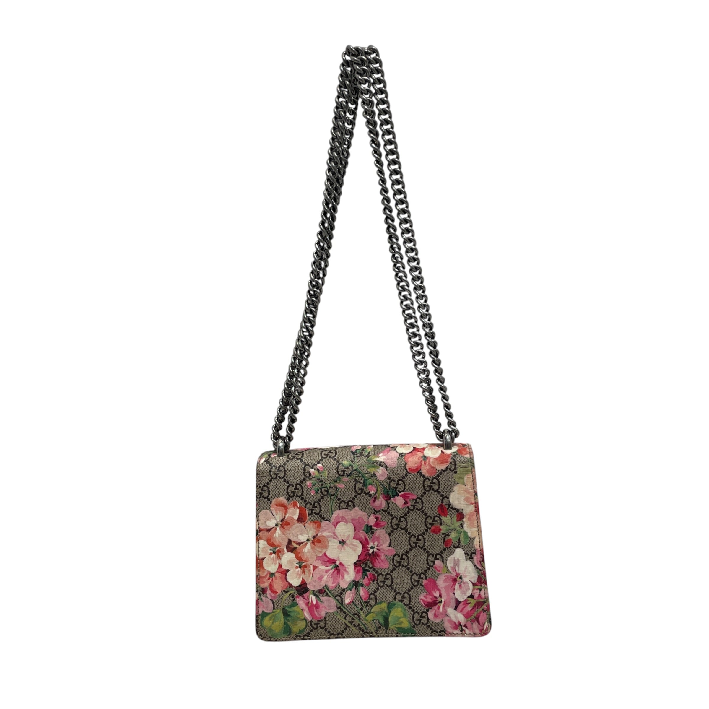 GUCCI/Hand Bag/Monogram/Leather/GRY/Dionysus Mini GG Supreme view 3