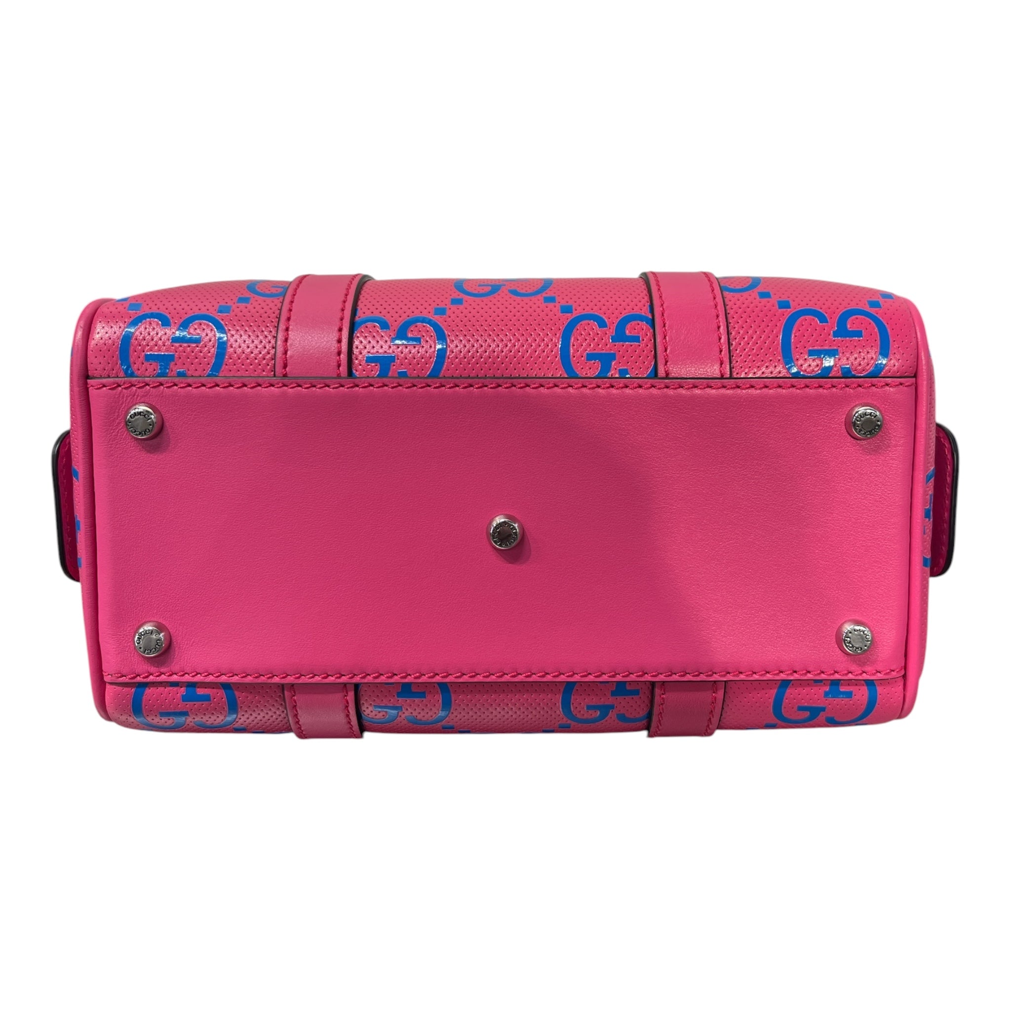 GUCCI/Boston Bag/Graphic/Leather/PNK/NAME PATTERN view 6