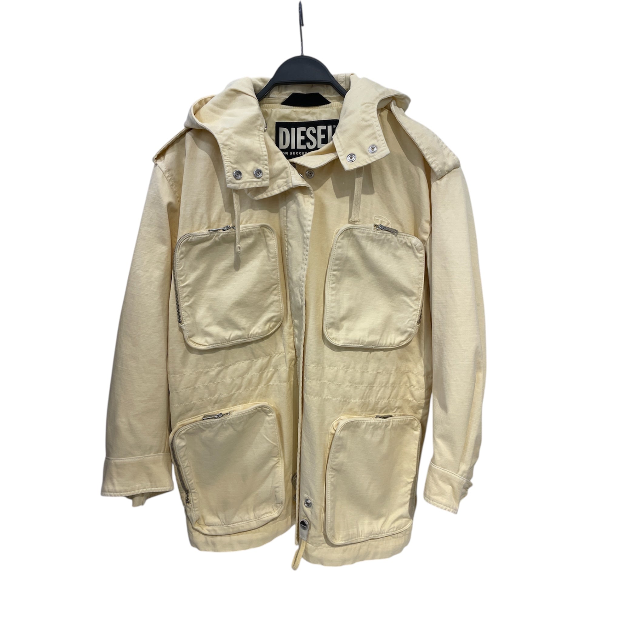 DIESEL/Mod Parka/XS/Cotton/YEL/RN#93243/CARGO POCKETS view 1