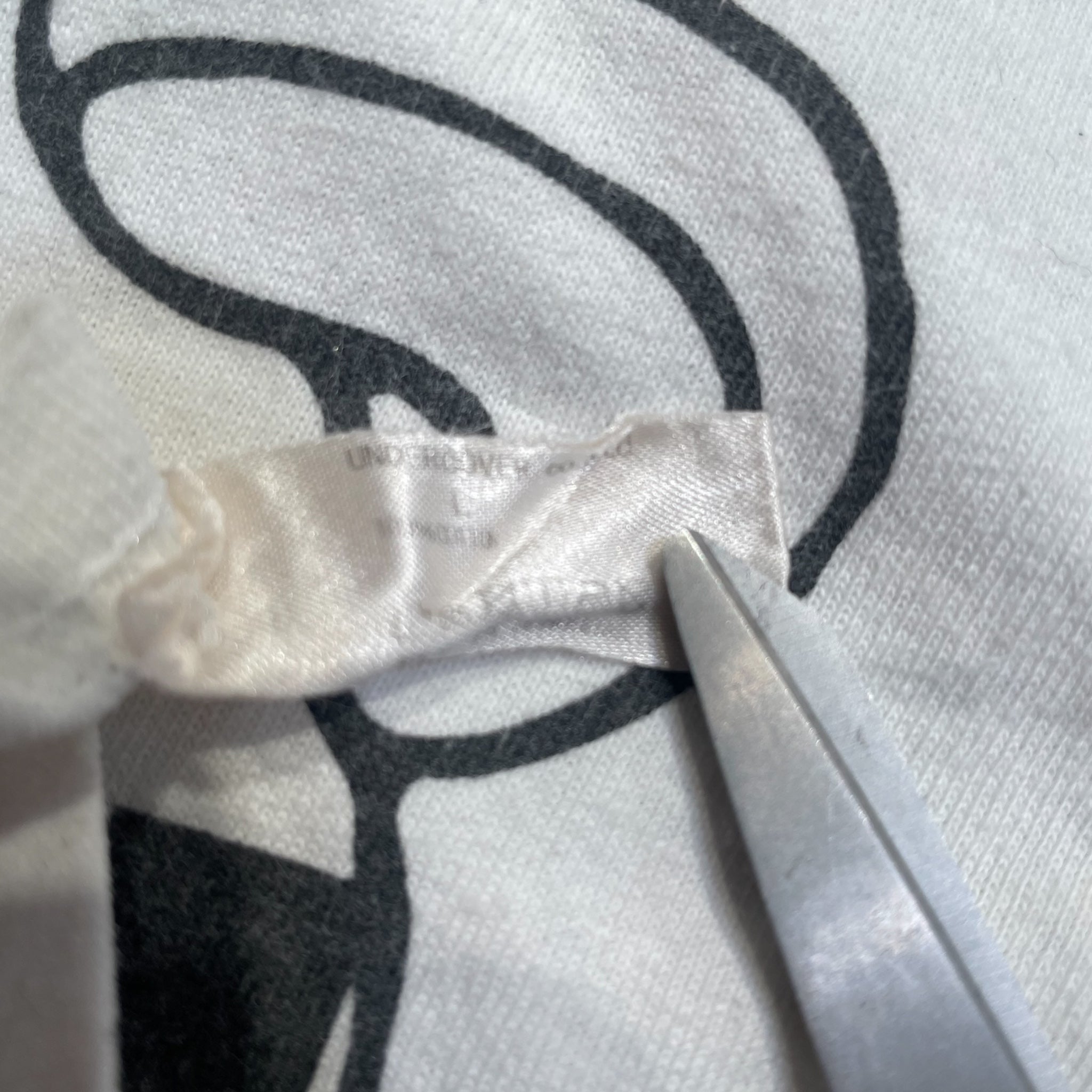 UNDERCOVER/T-Shirt/L/Cotton/WHT/TEDDY BEAR MASK TEE view 4