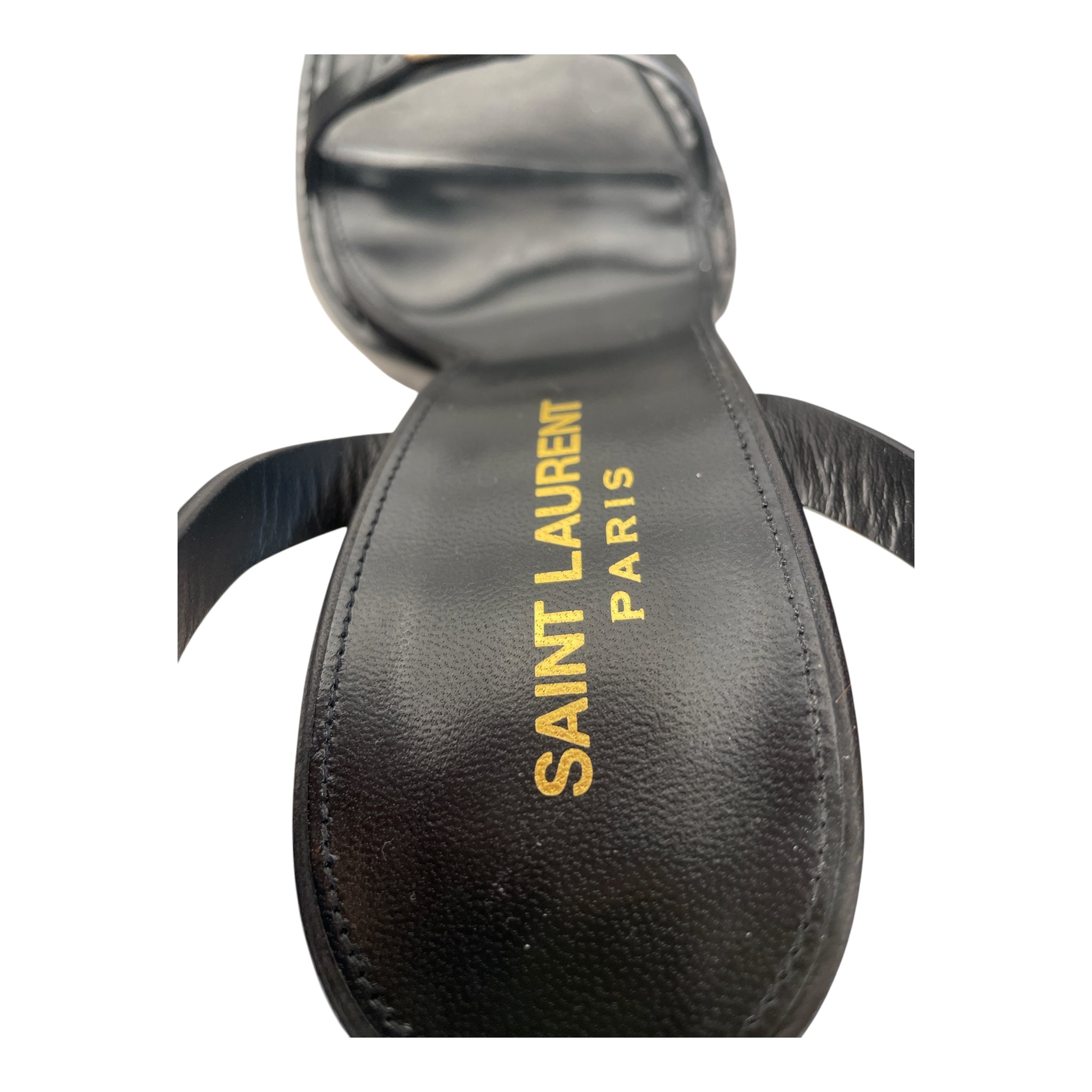 YVES SAINT LAURENT/Heels/EU 40/BLK/PLATZ PLATFORM view 3