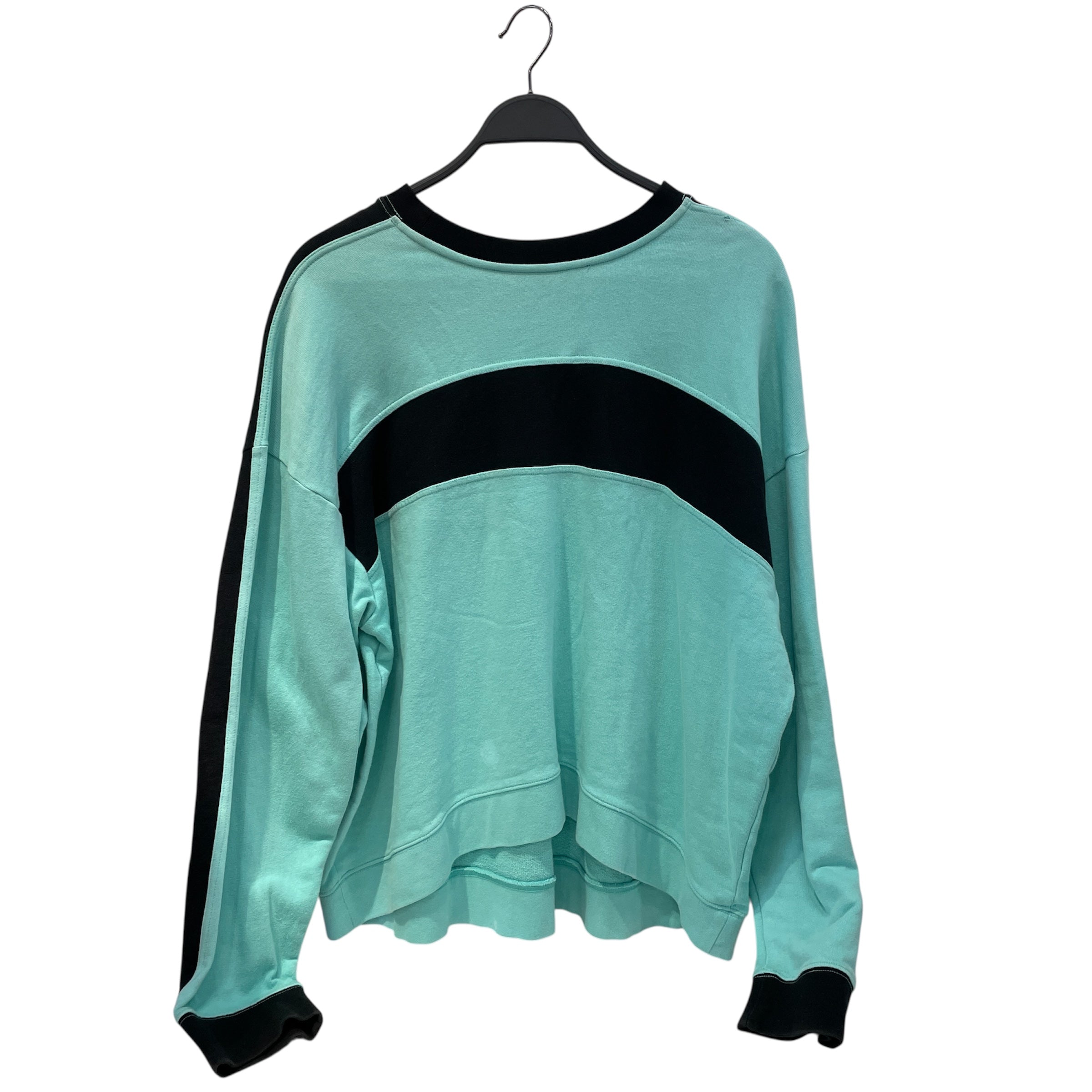 MARTINE ROSE/LS T-Shirt/M/Cotton/BLU/Turquoise view 2