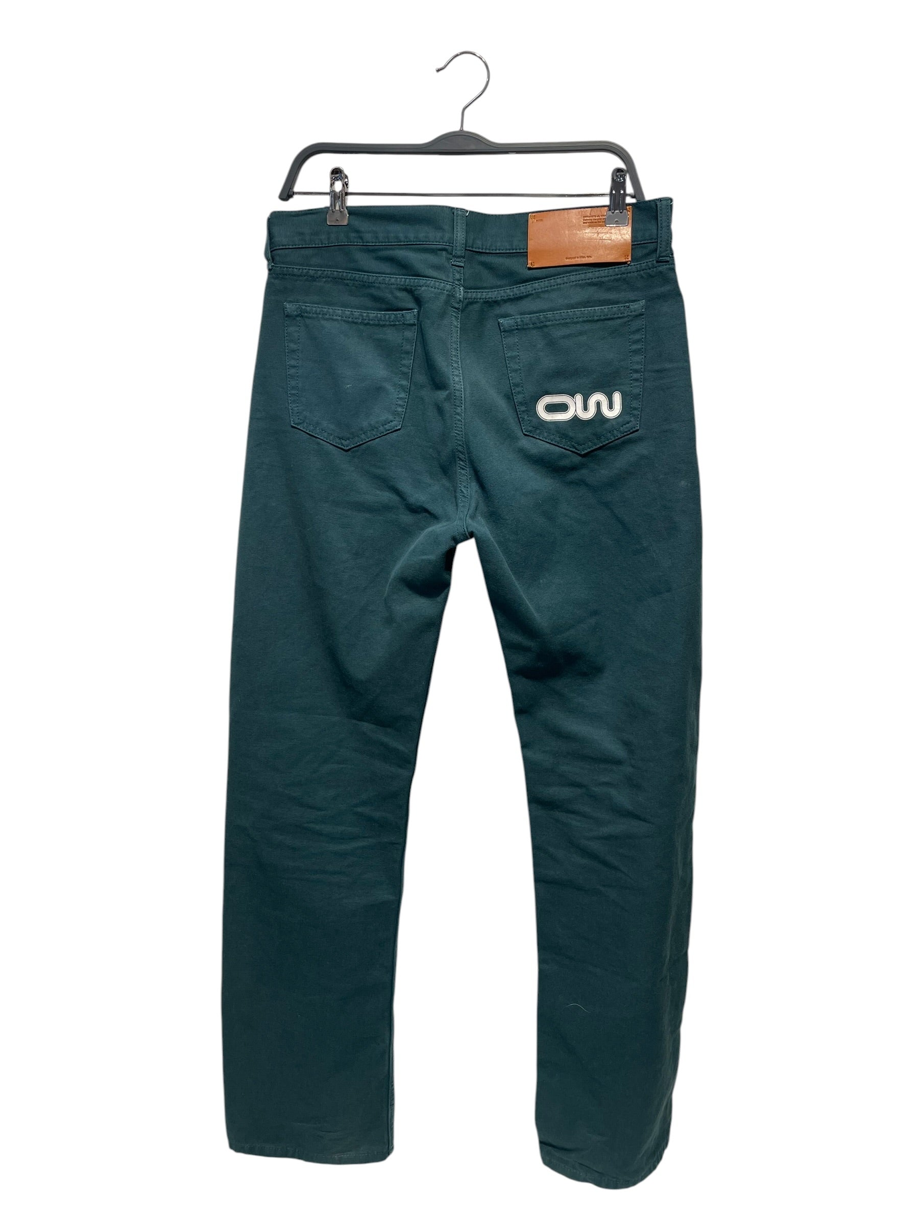 OFF-WHITE/Pants/S/Cotton/GRN/OMCA243F22FAB001 view 2