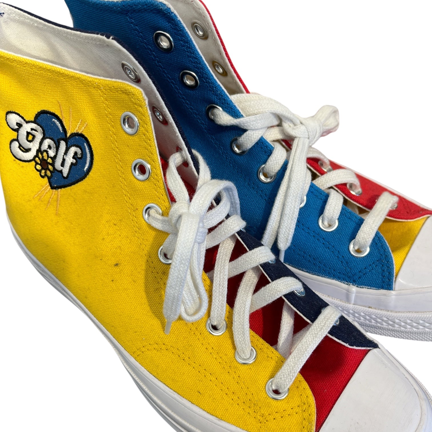CONVERSE/GOLF WANG/Hi-Sneakers/US 9.5/MLT/GOLF X CONVERSE MULTICOLOR view 3