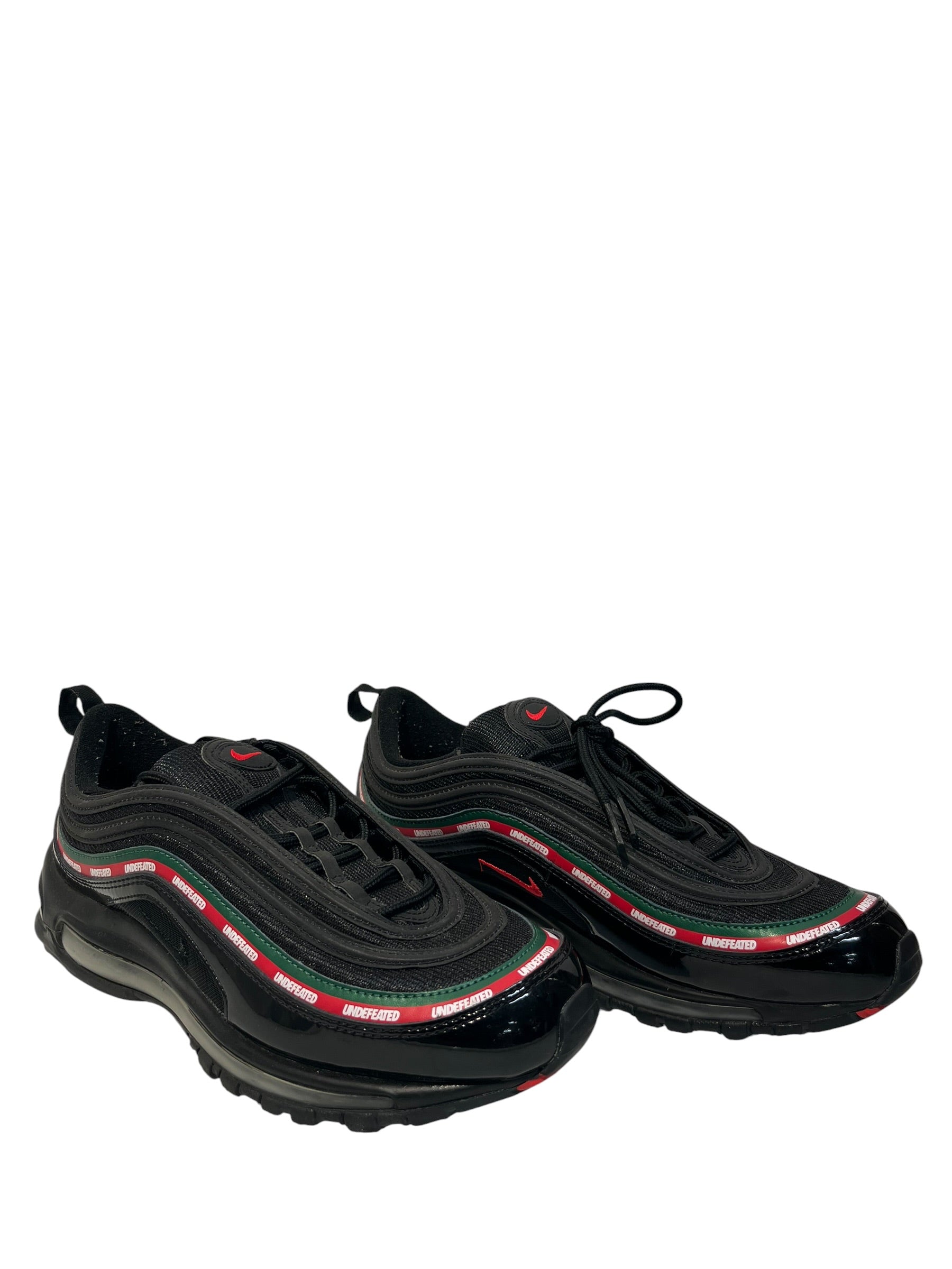 NIKE/UNDEFEATED/Low-Sneakers/US 10.5/Leather/BLK/ view 1