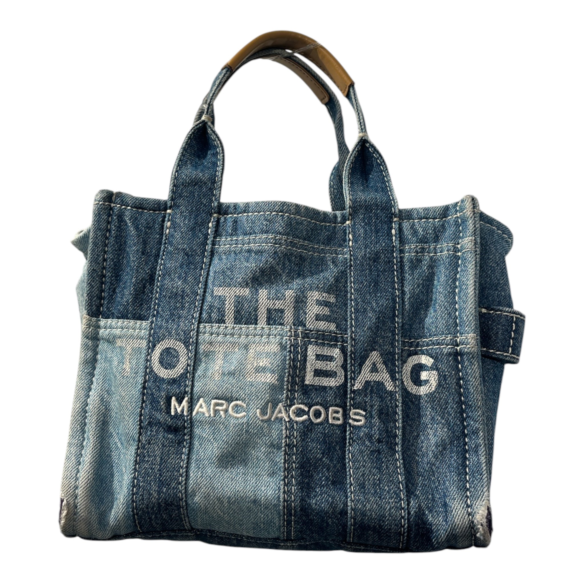 MARC JACOBS/Tote Bag/BLU/SMALL DENIM view 1