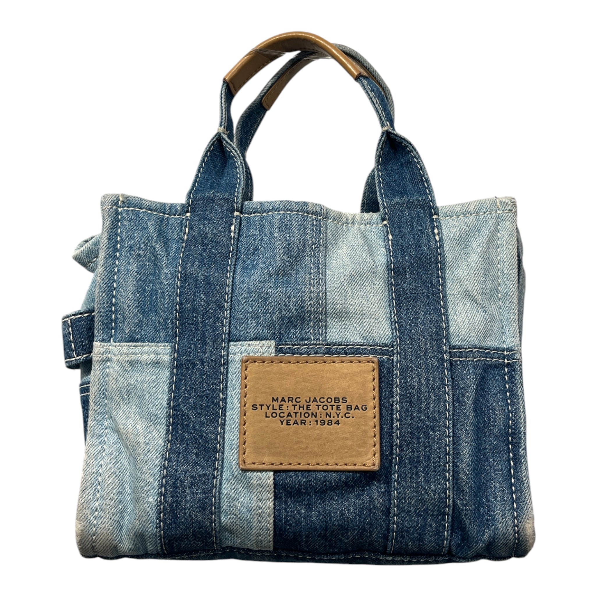 MARC JACOBS/Tote Bag/BLU/SMALL DENIM view 2