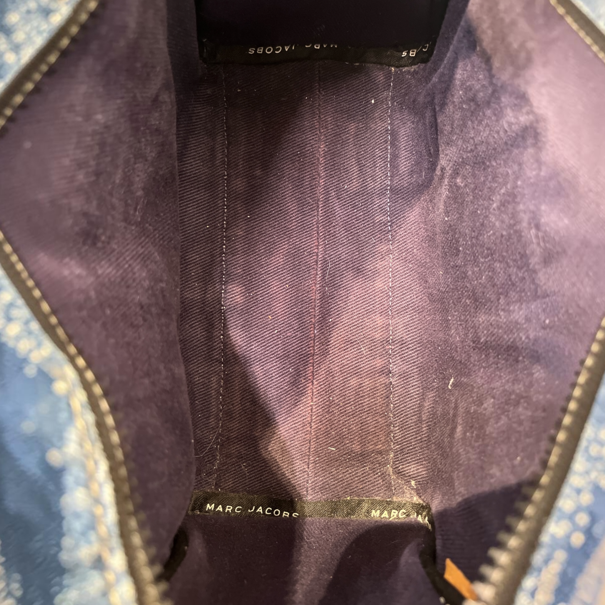 MARC JACOBS/Tote Bag/BLU/SMALL DENIM view 4
