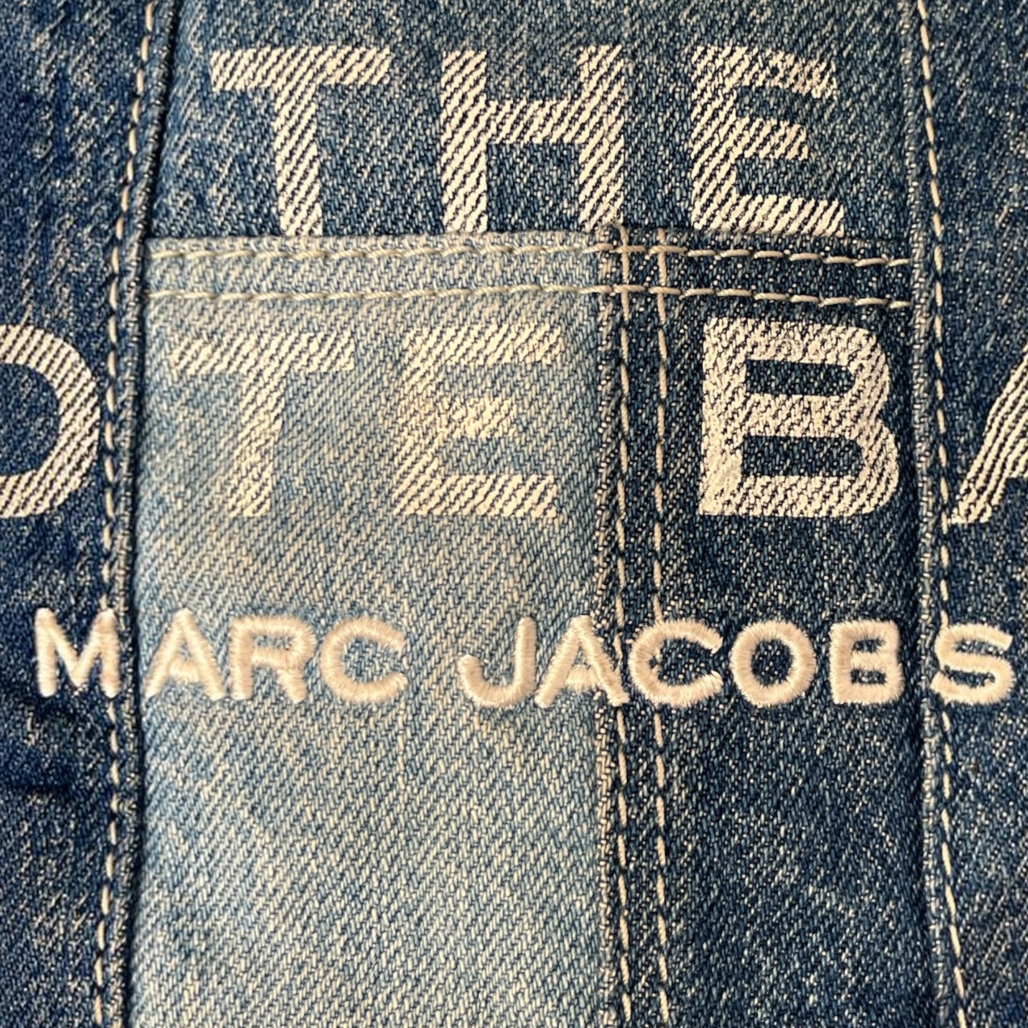 MARC JACOBS/Tote Bag/BLU/SMALL DENIM view 5