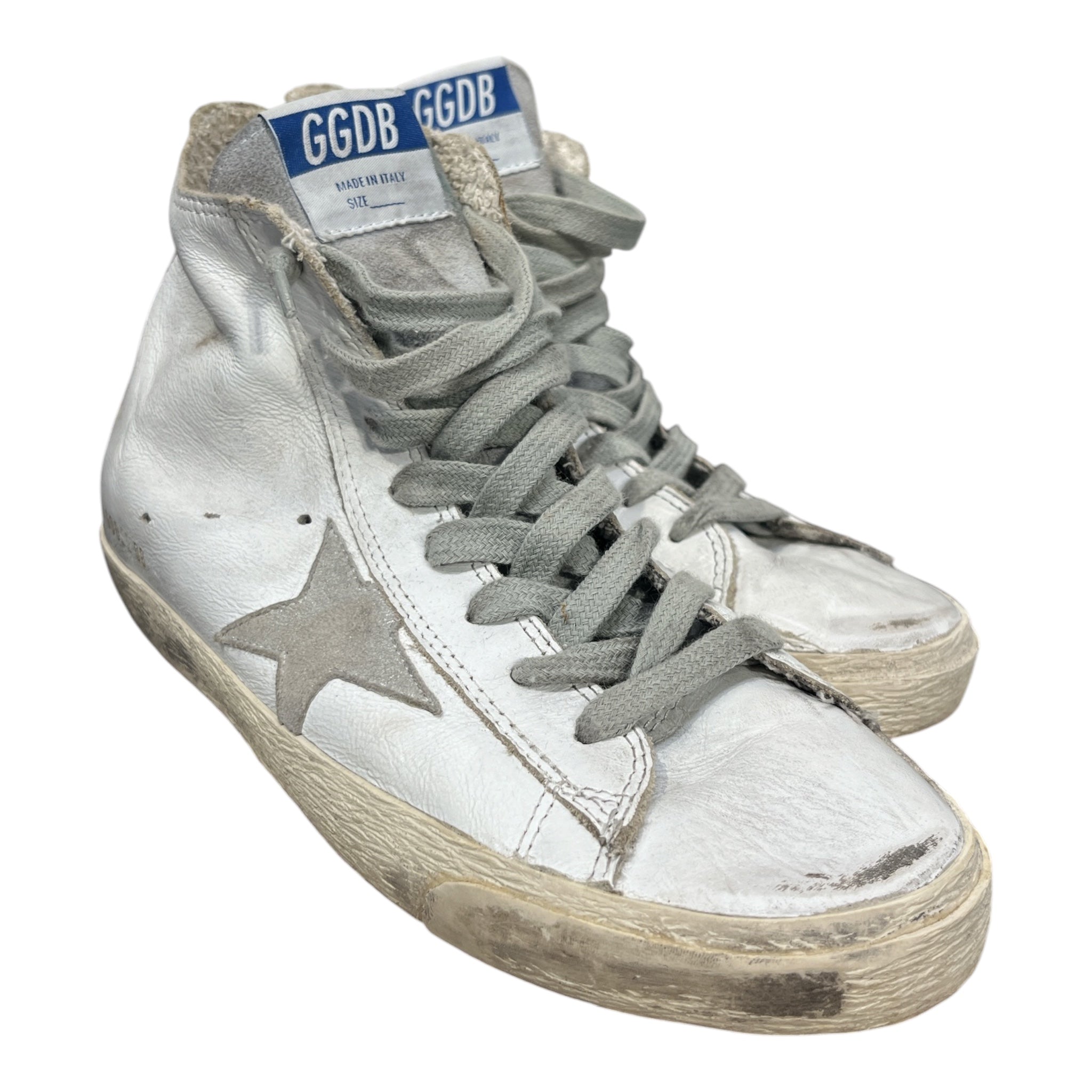 GOLDEN GOOSE/Hi-Sneakers/EU 38/Leather/WHT/FRANCY view 1