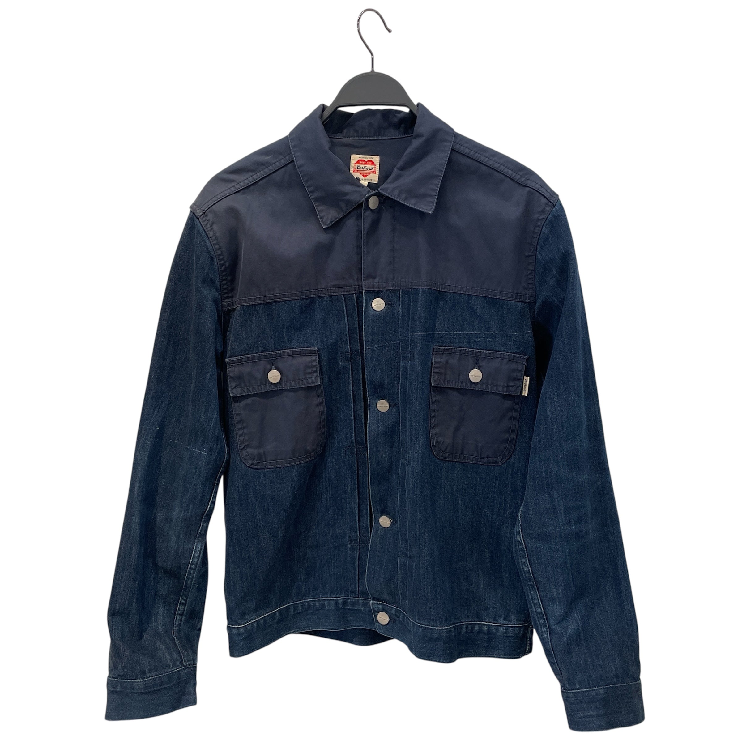 Carhartt/Denim Jkt/XL/Cotton/NVY/ view 1