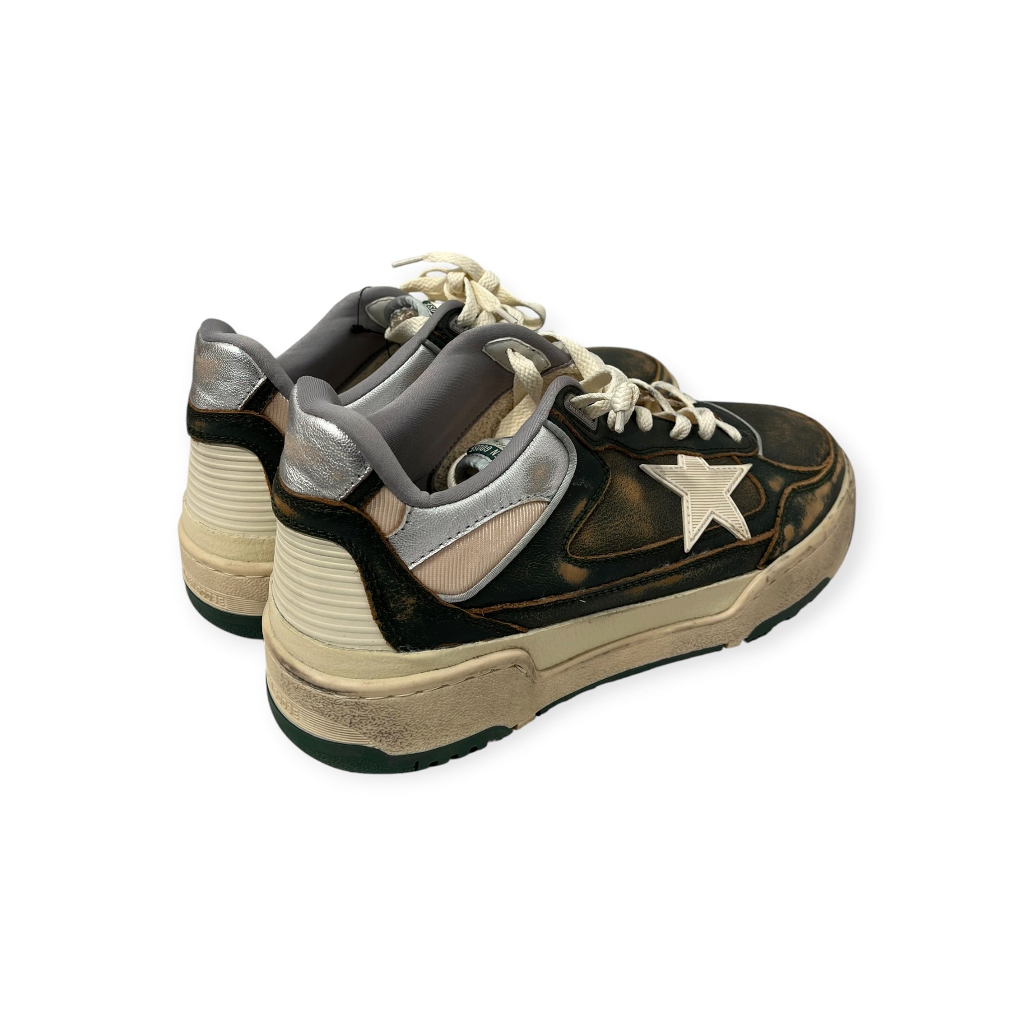 GOLDEN GOOSE/Low-Sneakers/EU 42/Leather/GRN/forty2 faded brown leather view 6