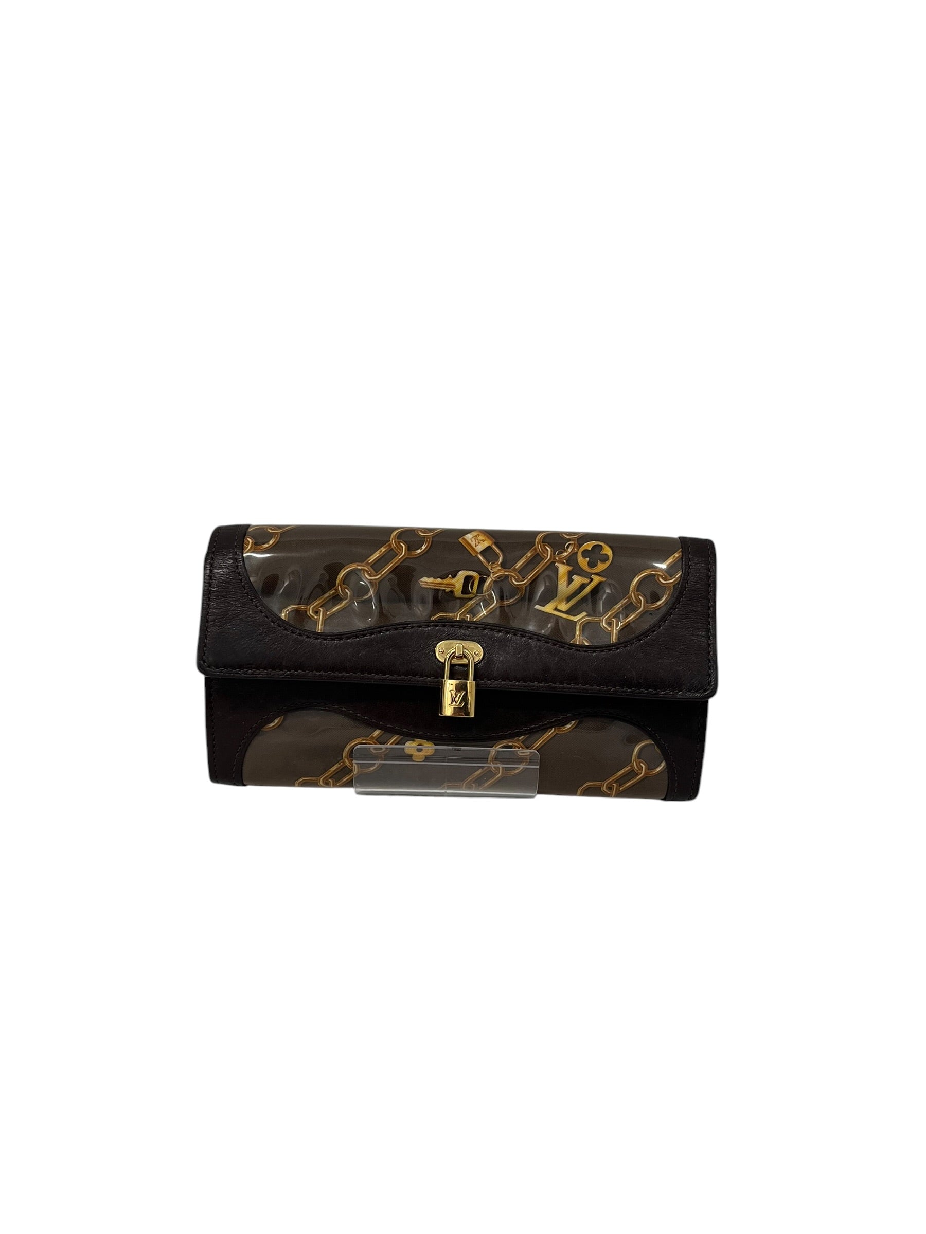 LOUIS VUITTON/Long Wallet/All Over Print/Leather/BRW/MONOGRAM CHARM WALLET ' view 1