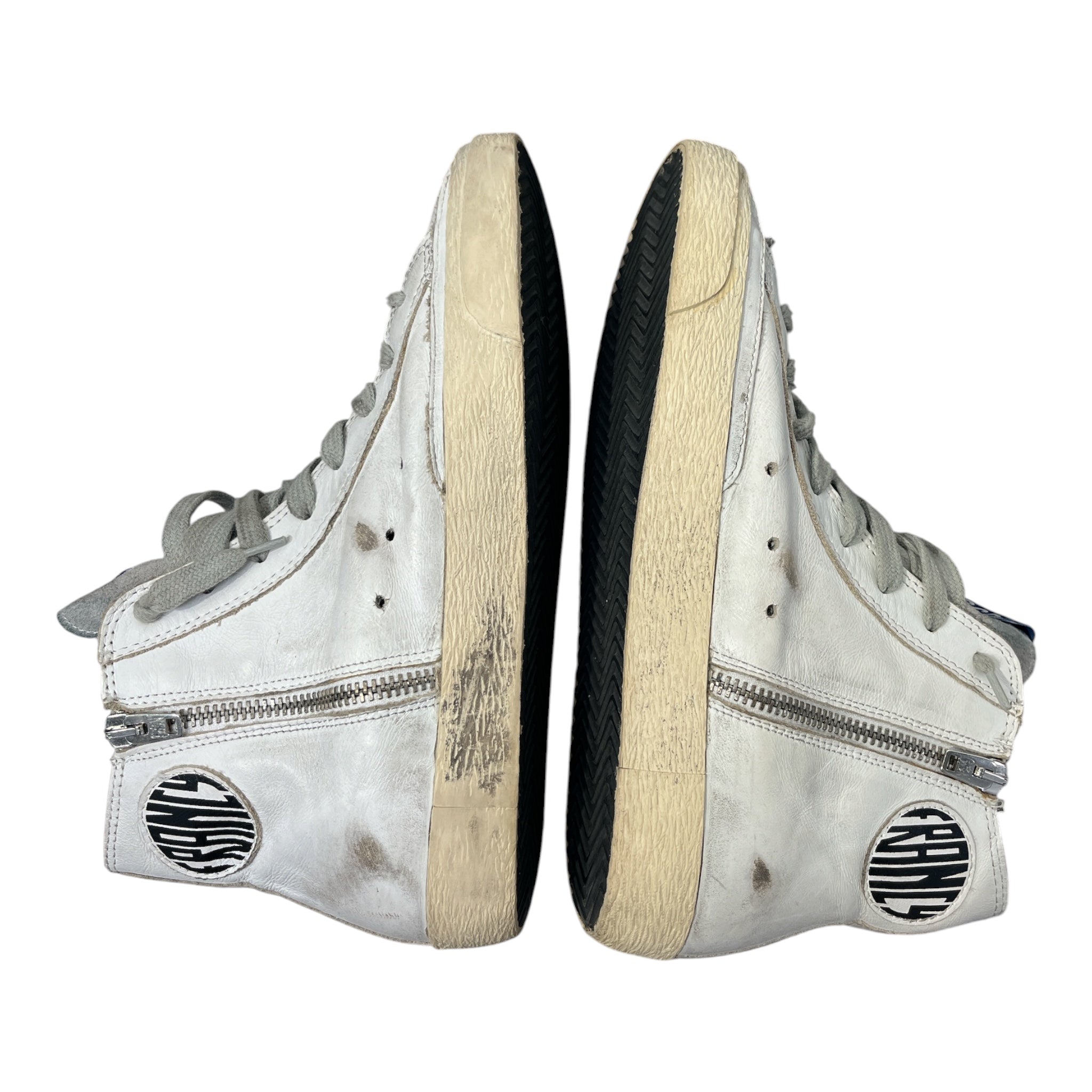 GOLDEN GOOSE/Hi-Sneakers/EU 38/Leather/WHT/FRANCY view 4