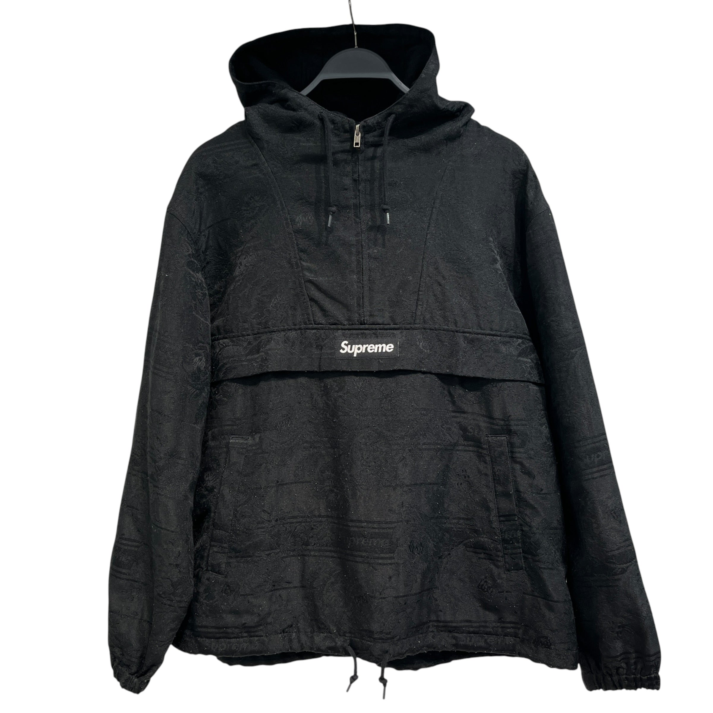 Supreme/Tops/L/Polyester/BLK/Floral Tapestry ANorak view 1