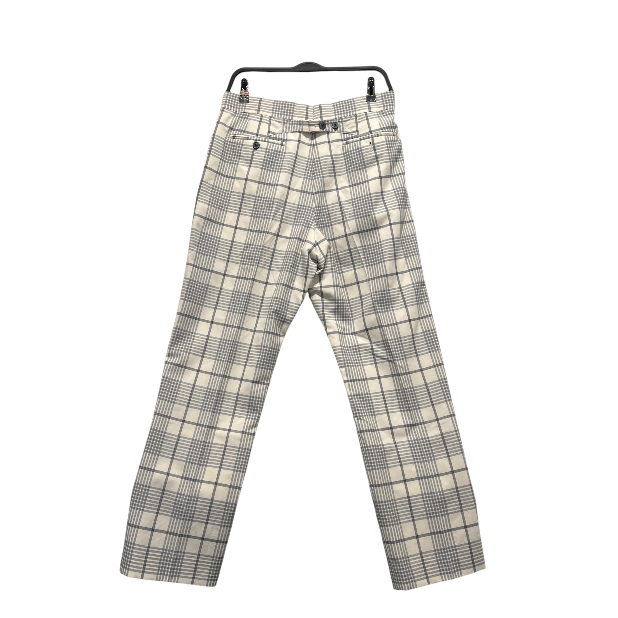 THOM BROWNE. NEW YORK/Slacks/OS/Cotton/WHT/Stripe/baby blue stripes view 2