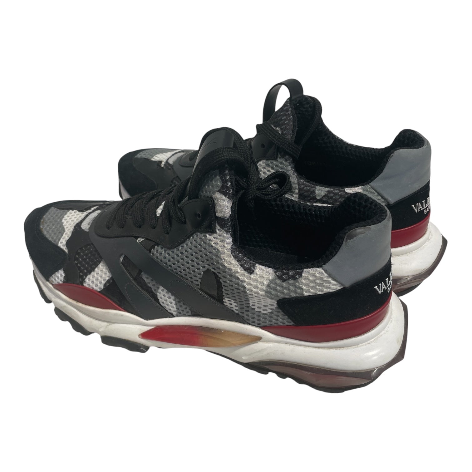 VALENTINO/Sandals/US 10/Cotton/BLK/ view 2