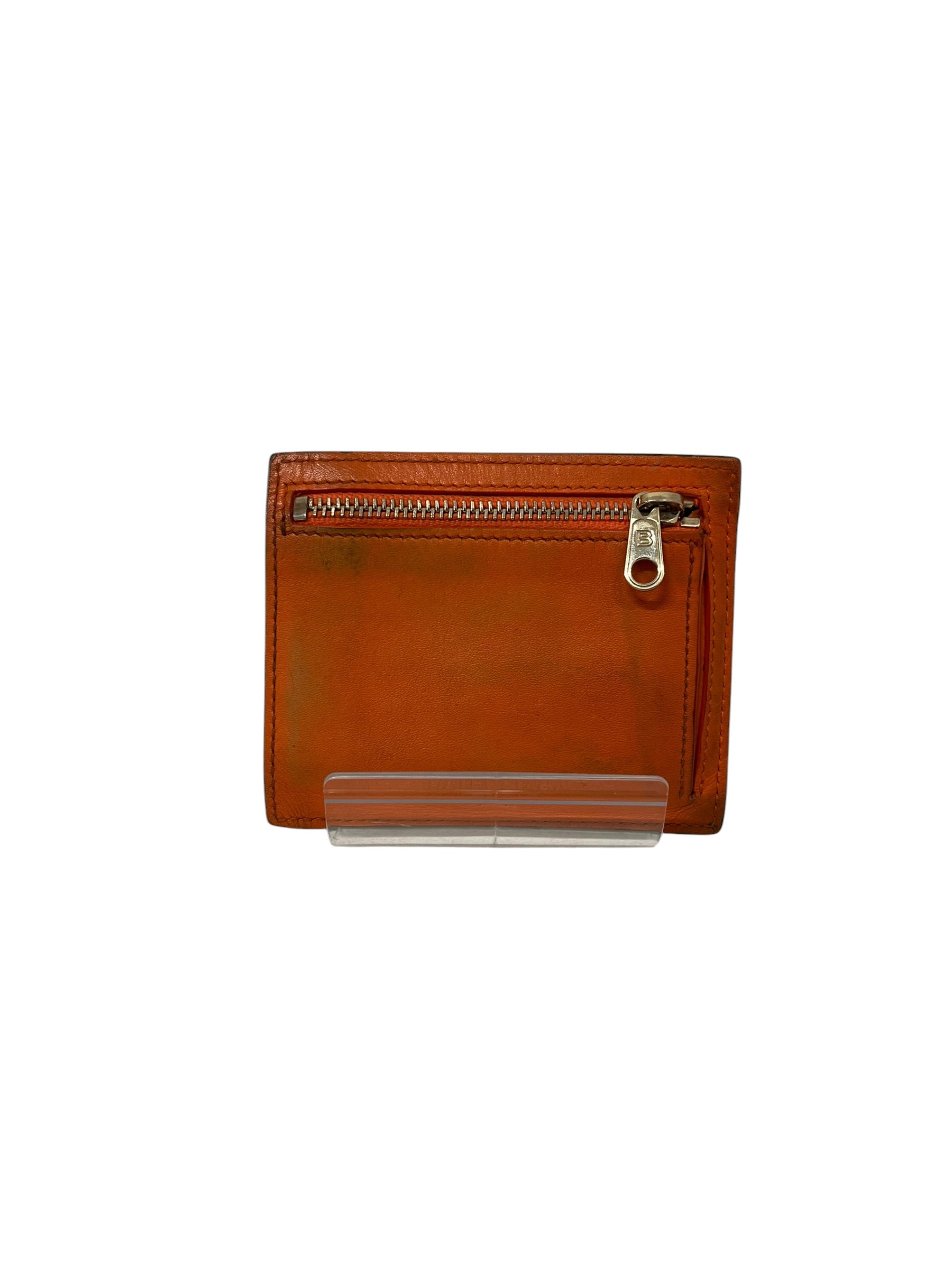 BALENCIAGA/Wallet/OS/Leather/MLT/green/orange view 2
