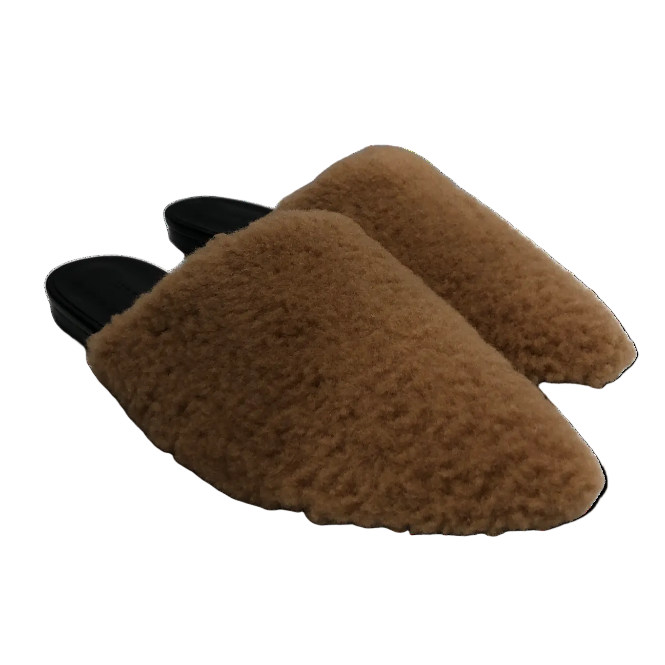 Jenni Kayne/Loafers/US 9/Fur/KHK/V-Tip/Mule view 1