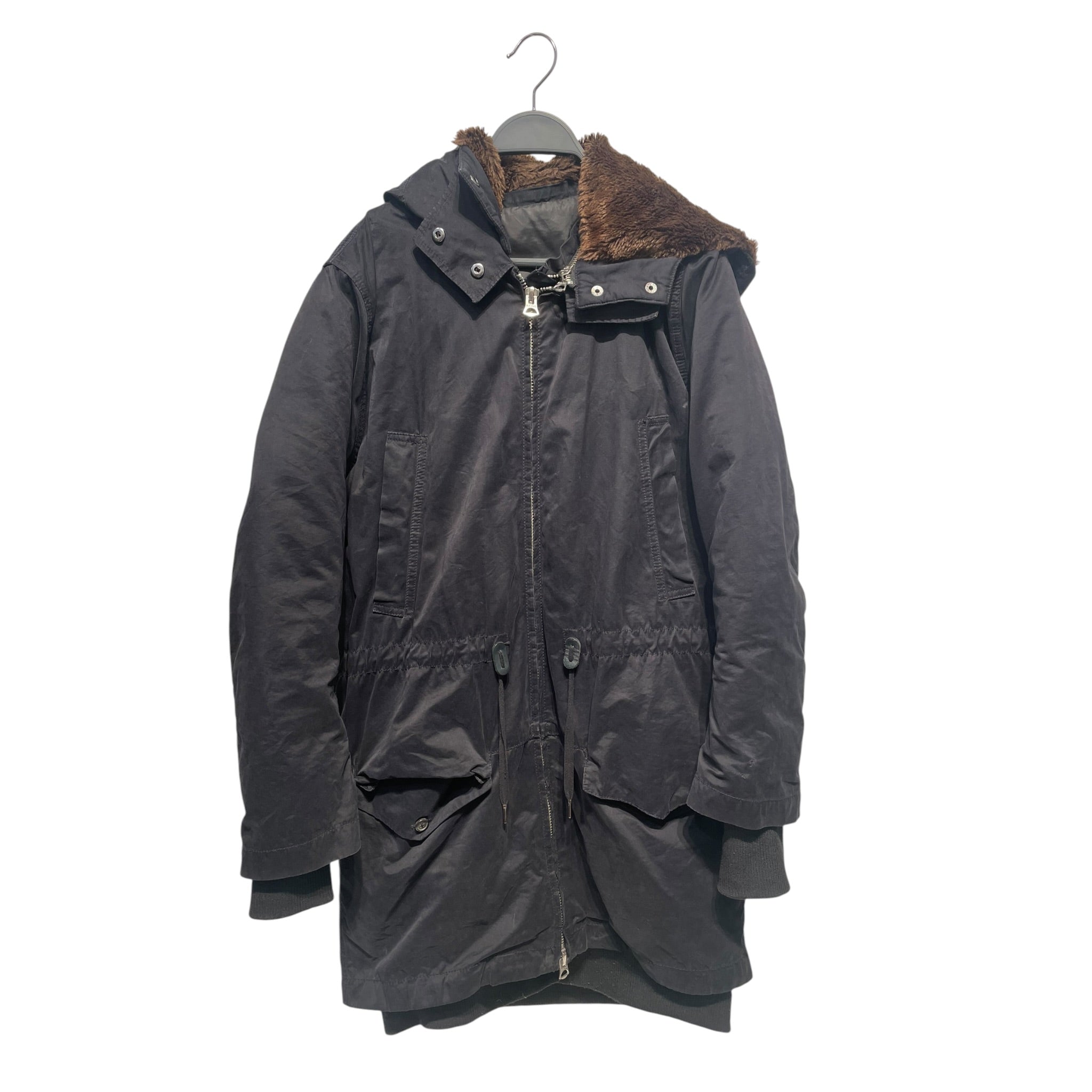 Acne Studios/Quilted Jkt/L/Cotton/BLK/MILITARY JACKET STYLE view 1