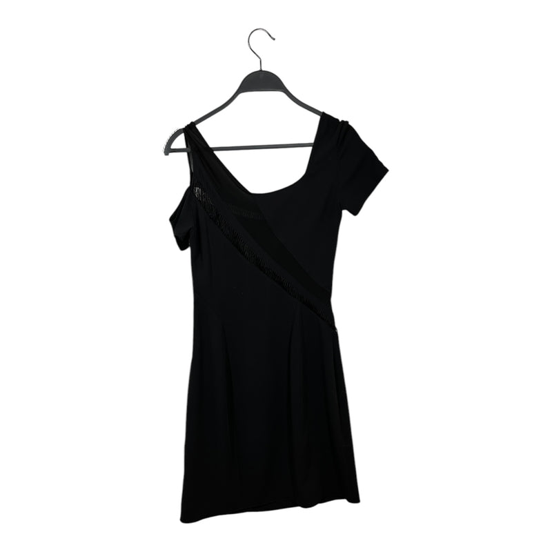 Helmut Lang/Dress/2/Cotton/BLK/laced cableing