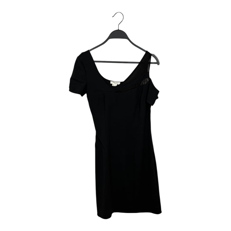 Helmut Lang/Dress/2/Cotton/BLK/laced cableing