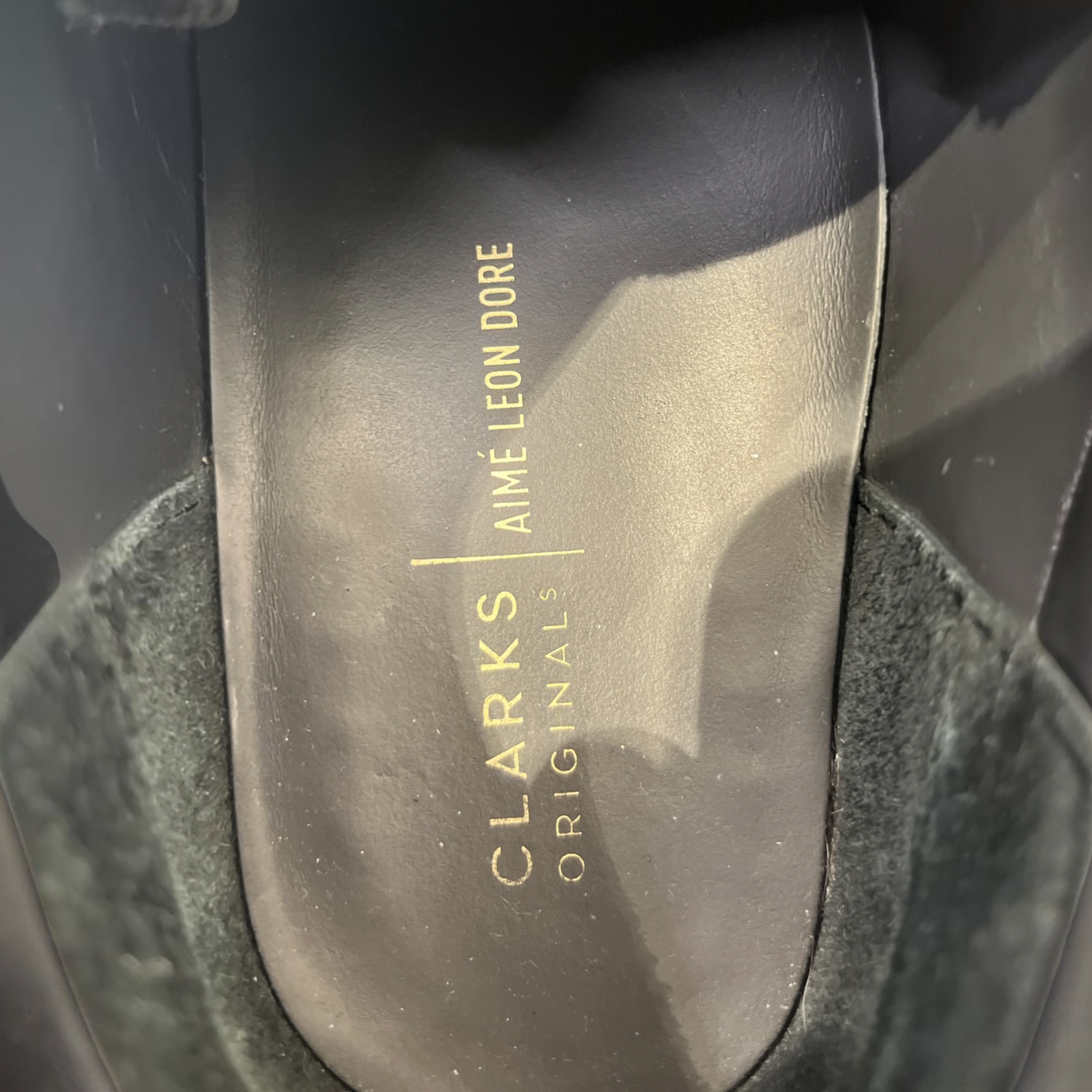 AIME LEON DORE/Clarks/Loafers/US 7/BLK/WALLABEE view 3