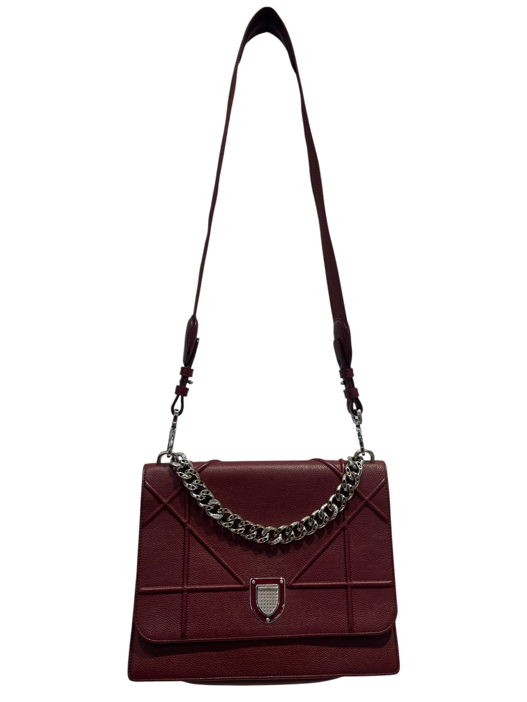 Christian Dior/Cross Body Bag/Leather/BRD/DIORAMAXBODY view 1