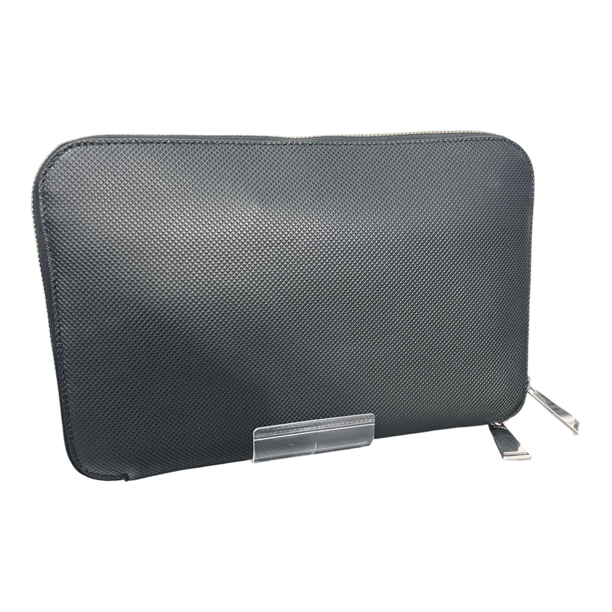BOTTEGA VENETA/Clutch Bag/Leather/BLK/Leather Clutch view 2