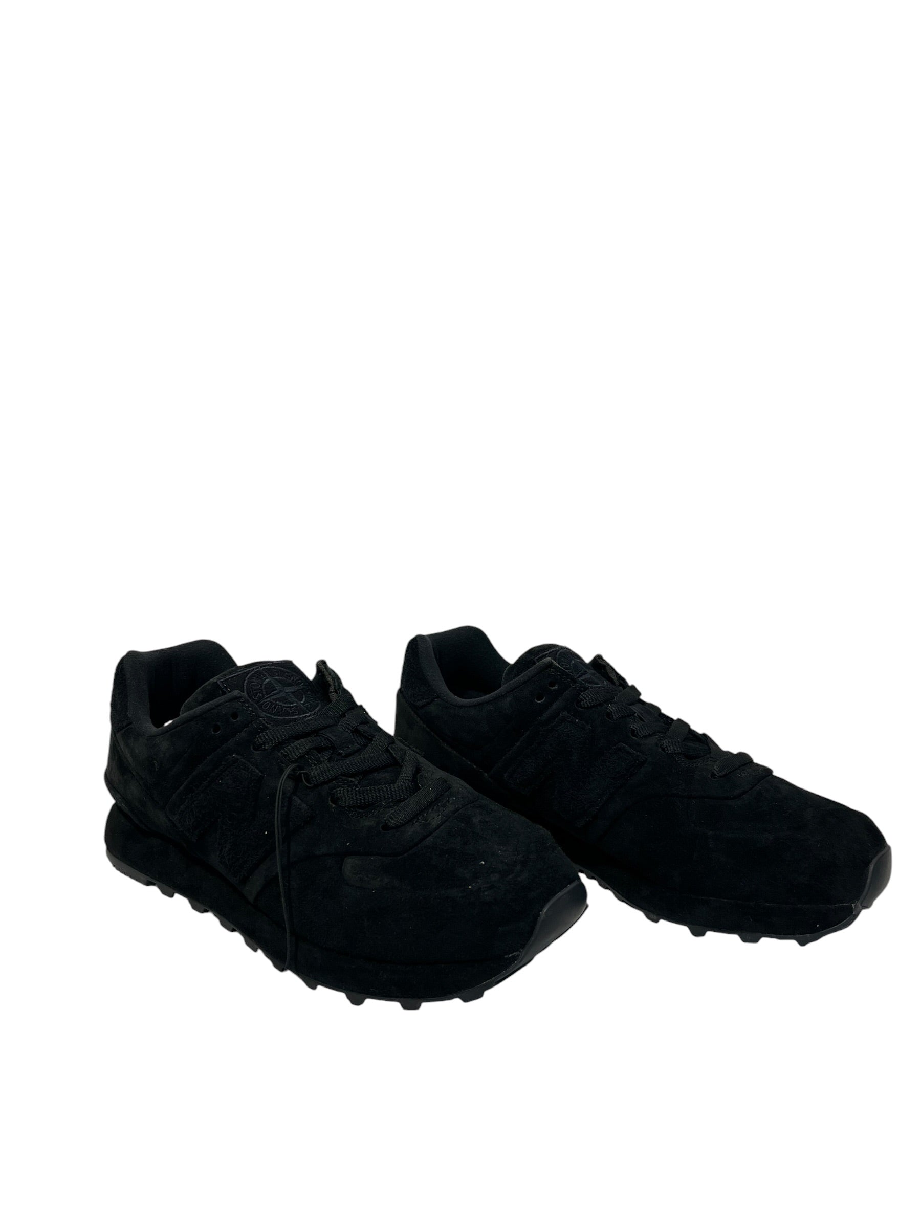 NEW BALANCE/STONE ISLAND/Low-Sneakers/US 8/BLK/u574btn1 view 1