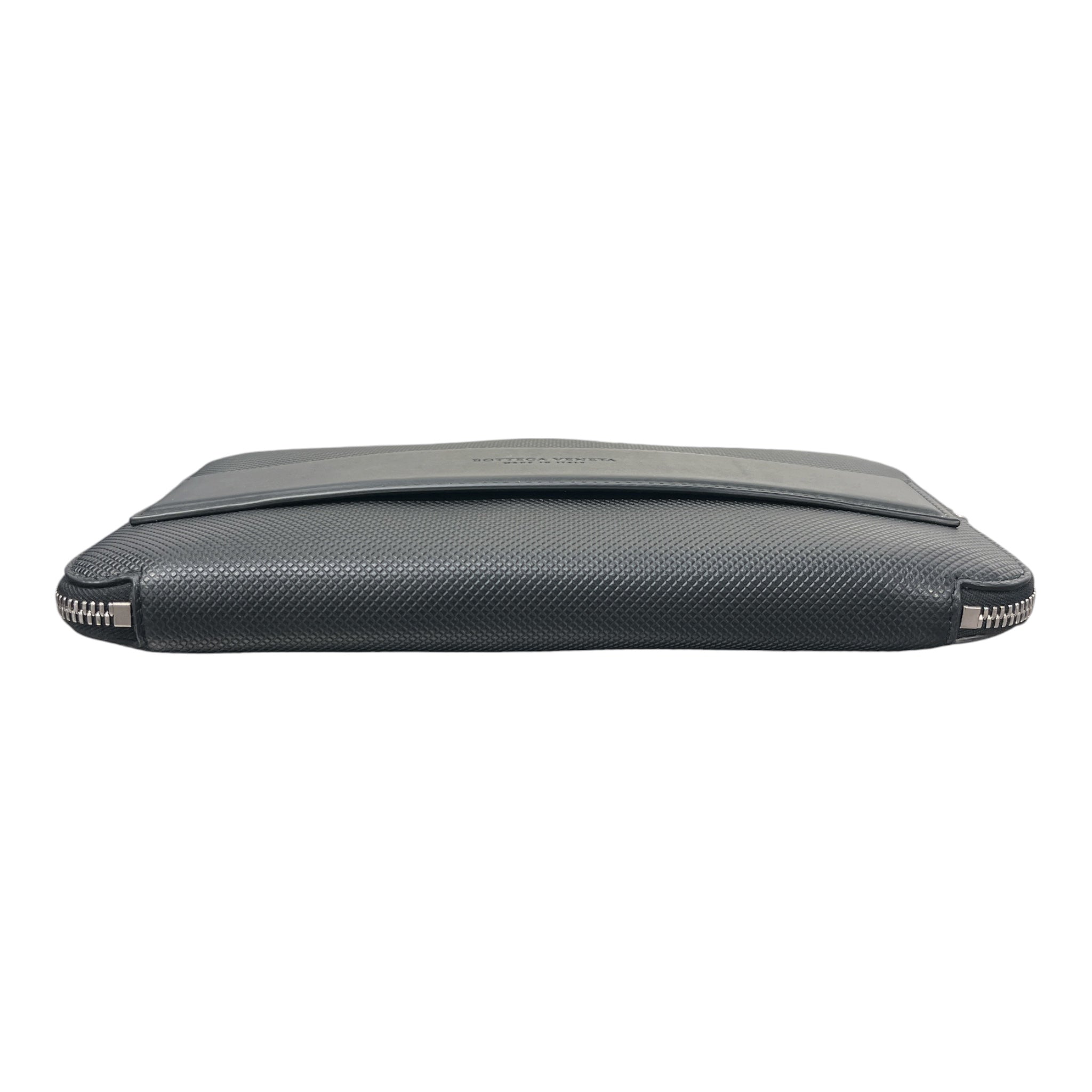 BOTTEGA VENETA/Clutch Bag/Leather/BLK/Leather Clutch view 4