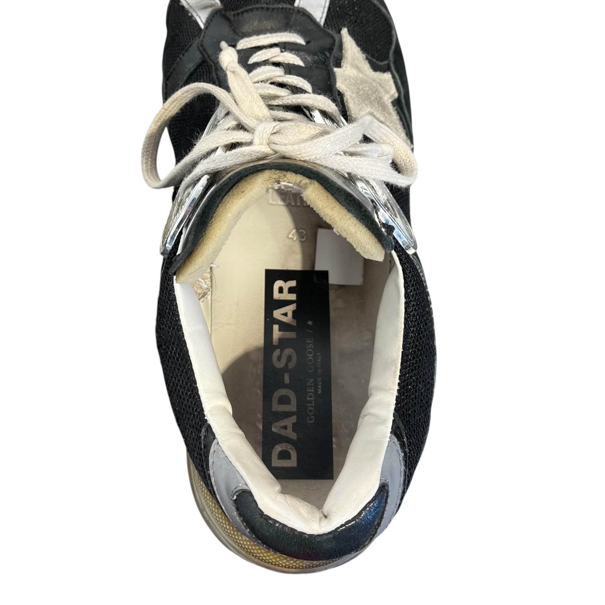 GOLDEN GOOSE/Low-Sneakers/EU 43/BLK/dad-star view 3