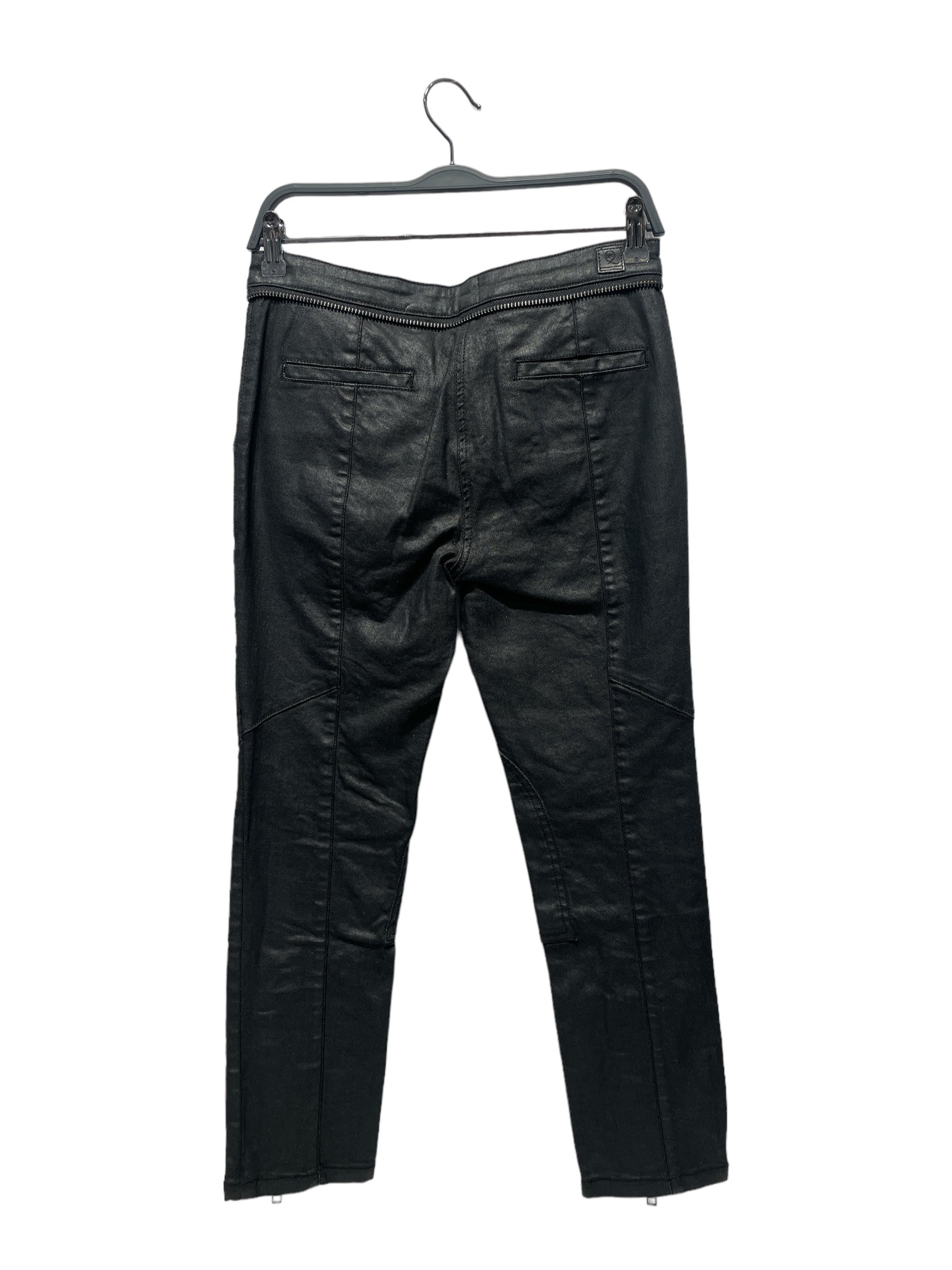 Alexander McQueen/Skinny Pants/11/Denim/BLK/ view 2