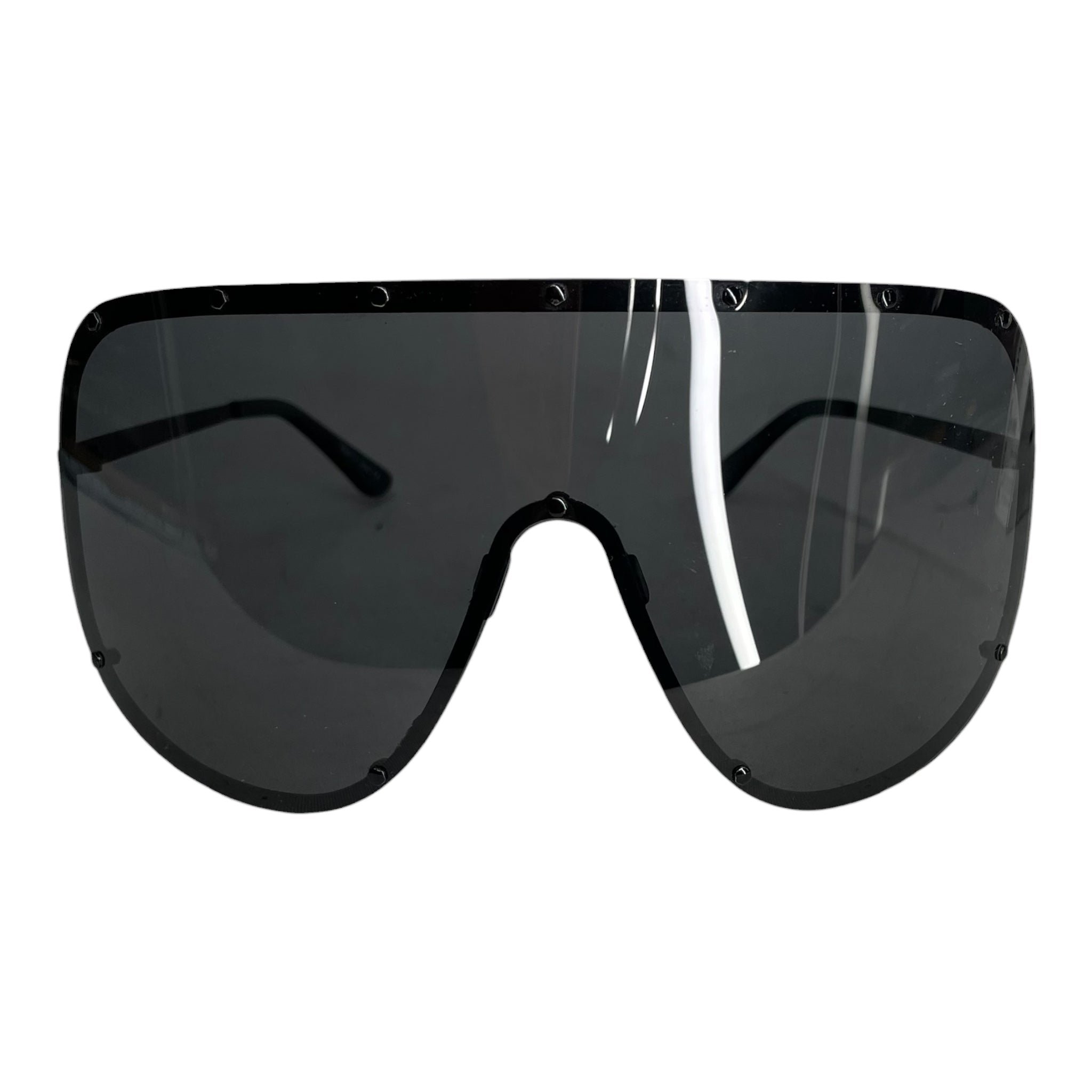Rick Owens/Sunglasses/Metal/BLK/M's/SHEILD SUNGLASSES view 1