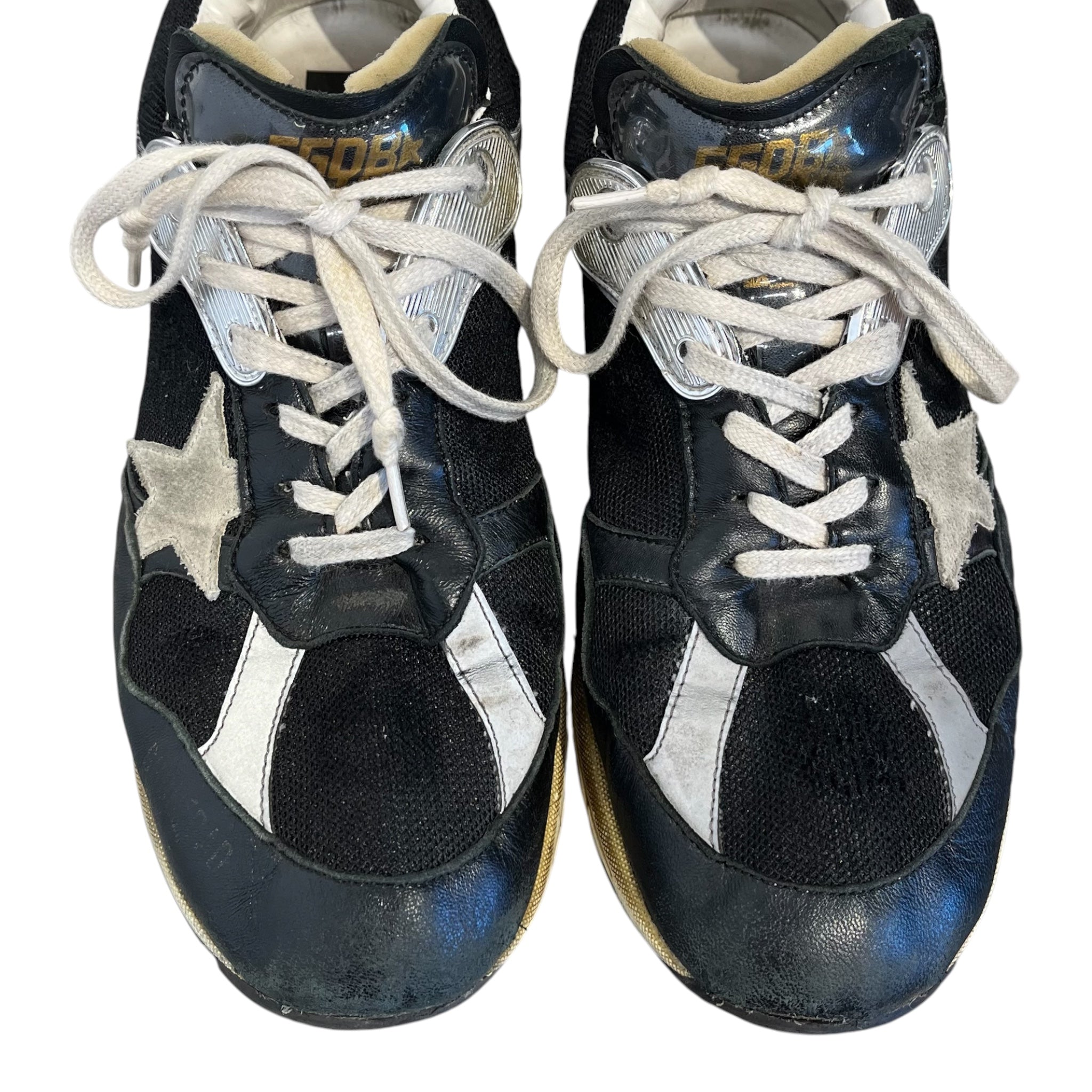 GOLDEN GOOSE/Low-Sneakers/EU 43/BLK/dad-star view 4