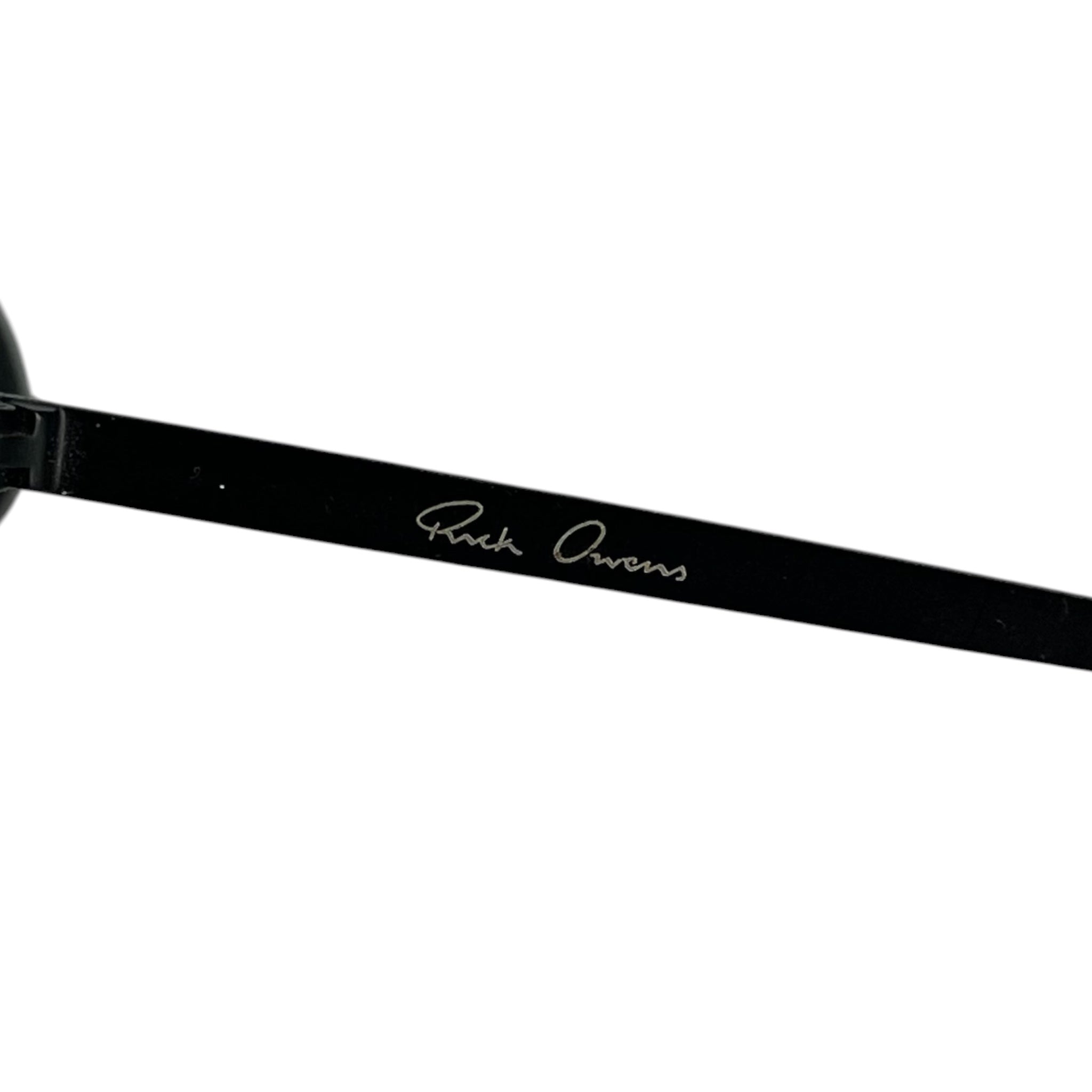 Rick Owens/Sunglasses/Metal/BLK/M's/SHEILD SUNGLASSES view 3
