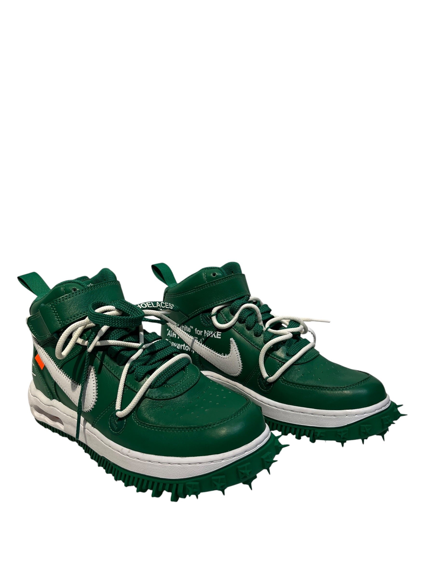 OFF-WHITE/NIKE/Hi-Sneakers/US 7.5/GRN/ view 1