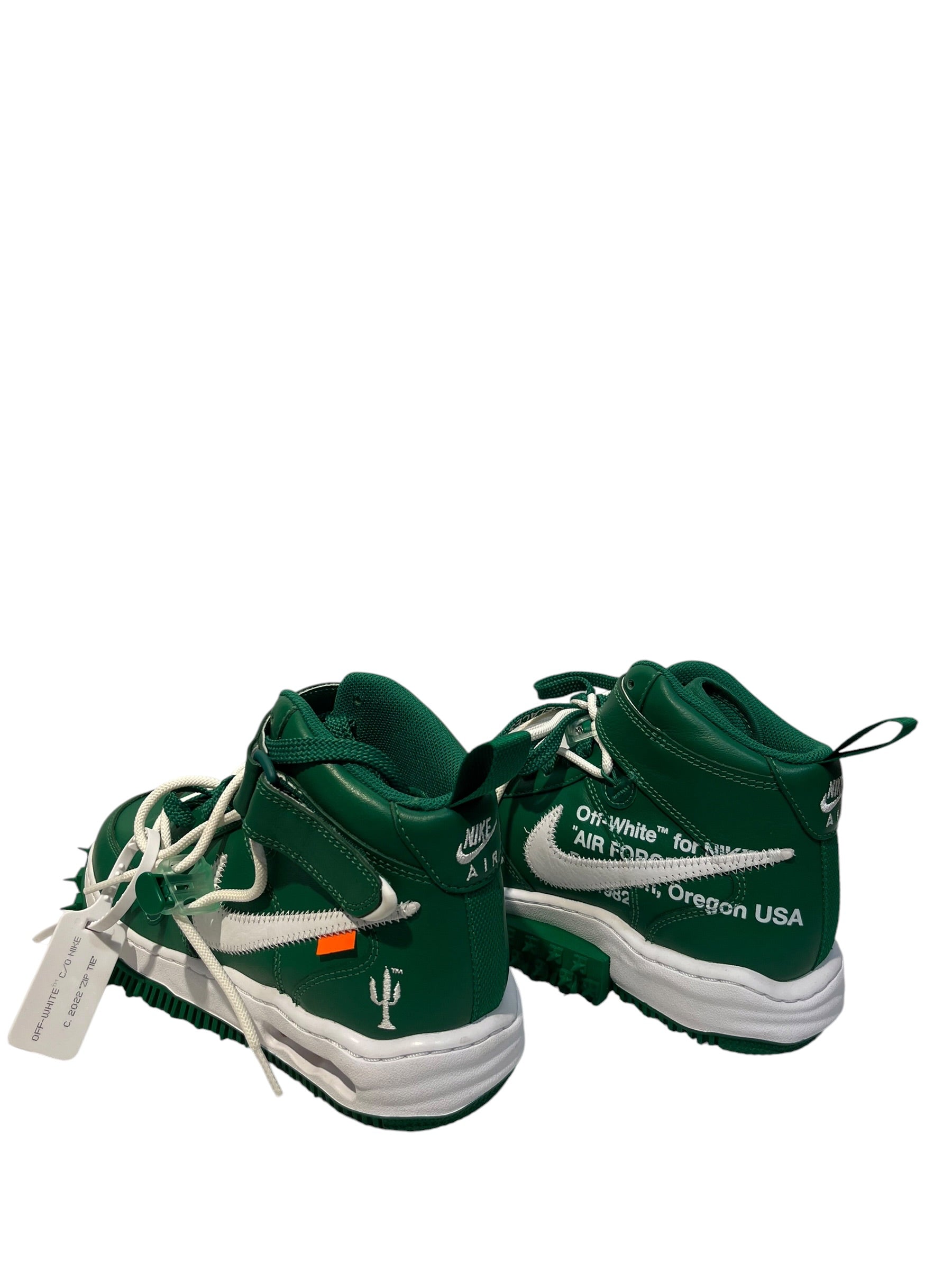 OFF-WHITE/NIKE/Hi-Sneakers/US 7.5/GRN/ view 2