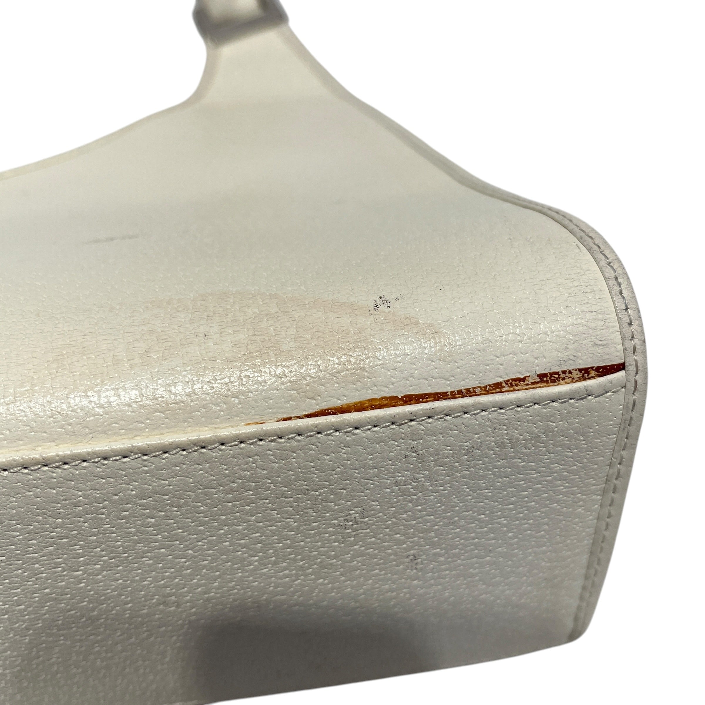 GUCCI/Hand Bag/Leather/WHT/jackie vintage view 11