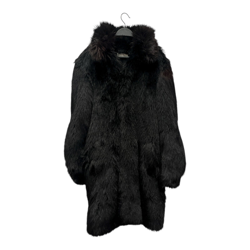 Faith Connexion/Coat/S/Fur/BLK/