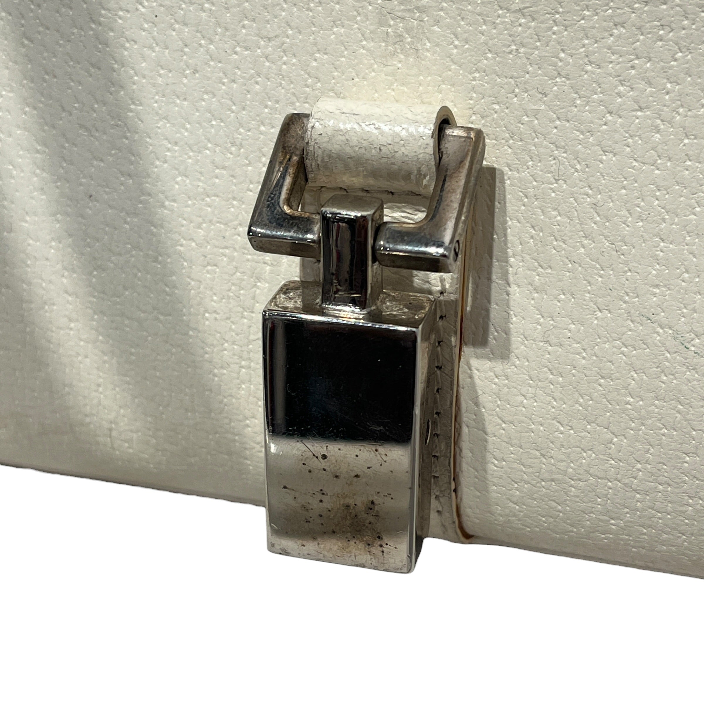 GUCCI/Hand Bag/Leather/WHT/jackie vintage view 9