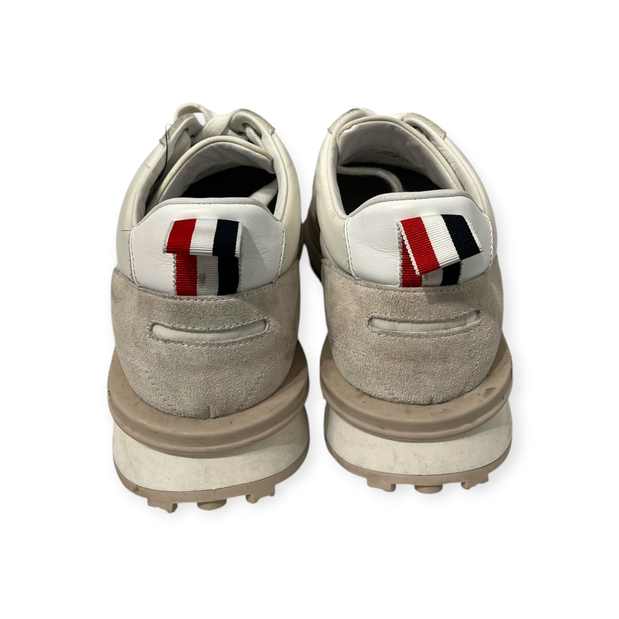 THOM BROWNE. NEW YORK/Low-Sneakers/US 7/WHT/ALUMNI ECO SNEAKERS THOMBROWNE view 4