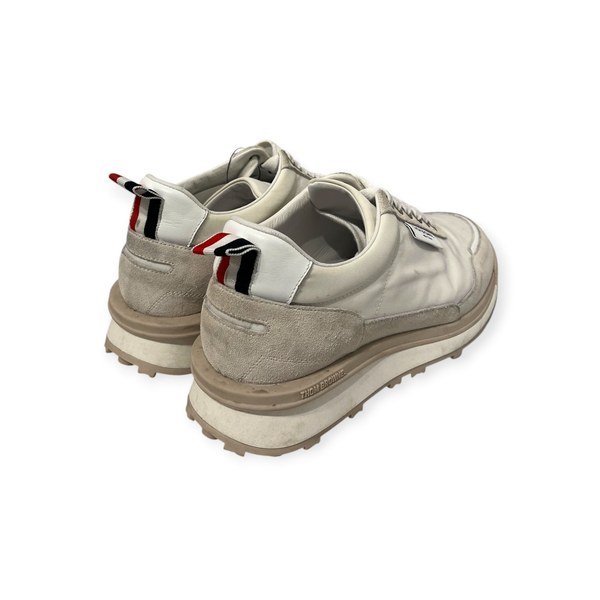 THOM BROWNE. NEW YORK/Low-Sneakers/US 7/WHT/ALUMNI ECO SNEAKERS THOMBROWNE view 6